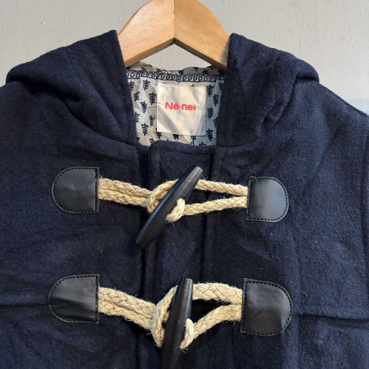 Issey Miyake × Ne-Net × Tsumori Chisato ISSEY MIYAKI NE-NET WOOL DUFFLE JACKET Size US M / EU 48-50 / 2 - 5 Thumbnail