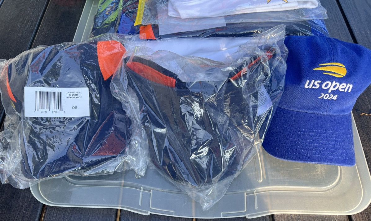 47 Brand × Polo Ralph Lauren × Vintage Polo Ralph Lauren US Open ball crew on court hat visor Size ONE SIZE - 1 Thumbnail