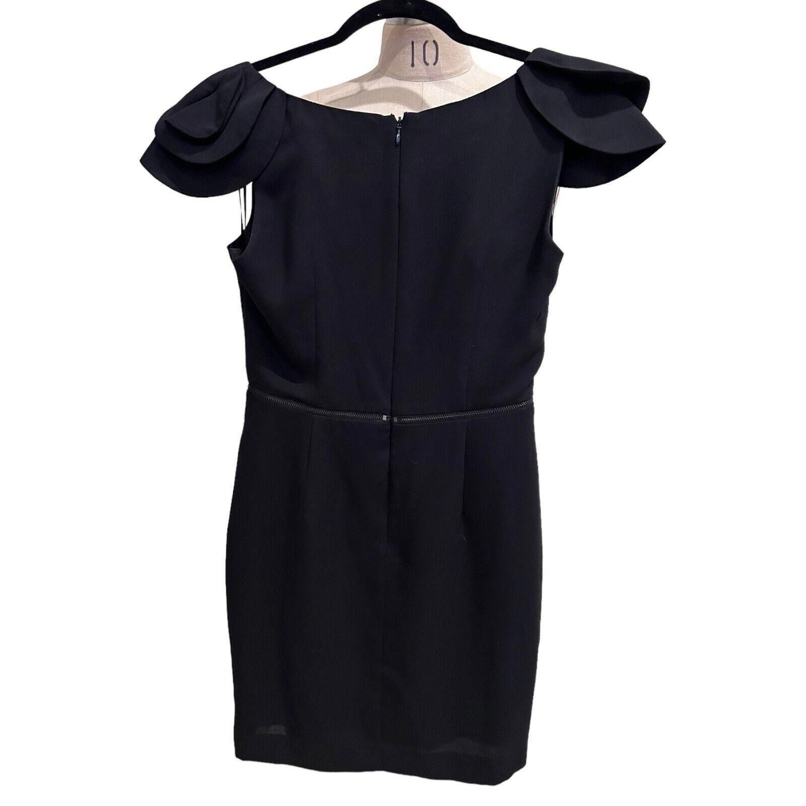 Designer BCBGeneration BCBG little black dress Asymmetric Zipper Sz 6 Size M / US 6-8 / IT 42-44 - 2 Thumbnail