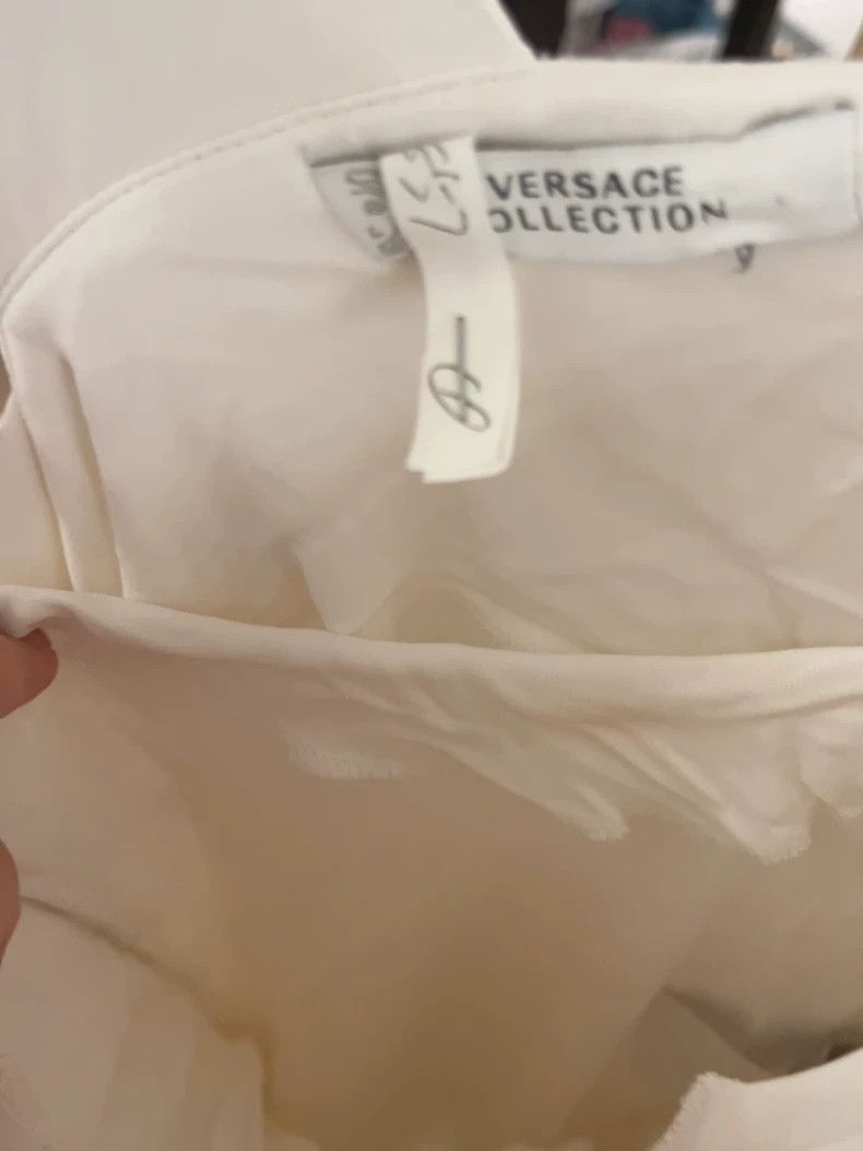 Versace Versace White slit dress Size XS / US 0-2 / IT 36-38 - 5 Thumbnail