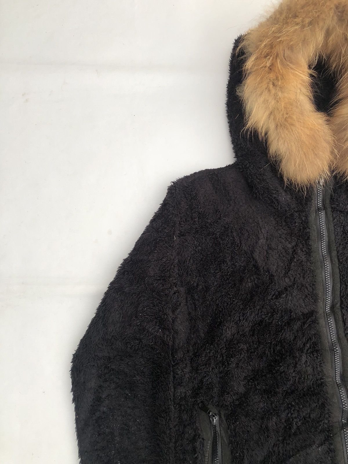 If Six Was Nine Japan Faux Fur Hoodie Dark Skull Rock Punk Ifsix Style Size US L / EU 52-54 / 3 - 5 Thumbnail