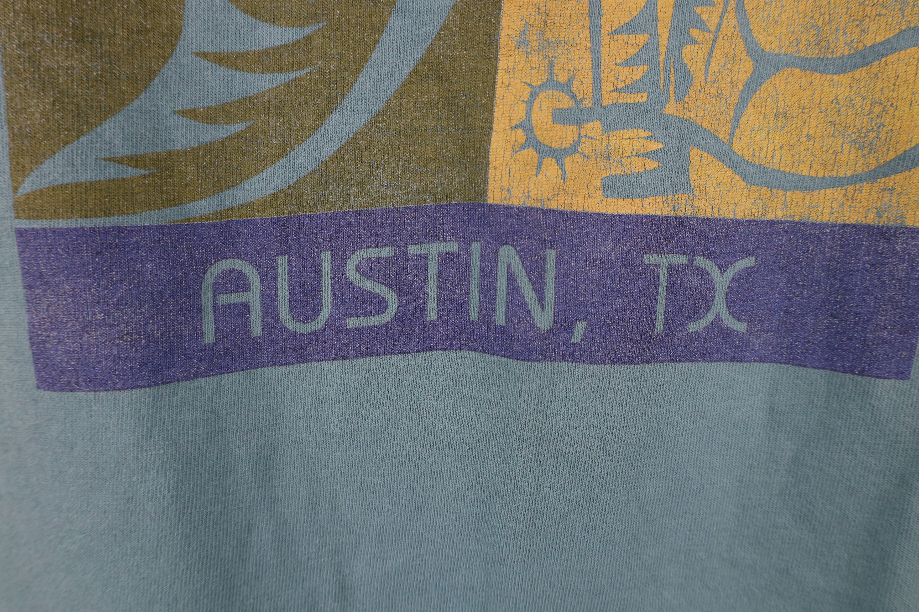 Vintage Vintage 90s Streetwear Austin Texas Night Sleep T-Shirt USA Size ONE SIZE - 5 Thumbnail