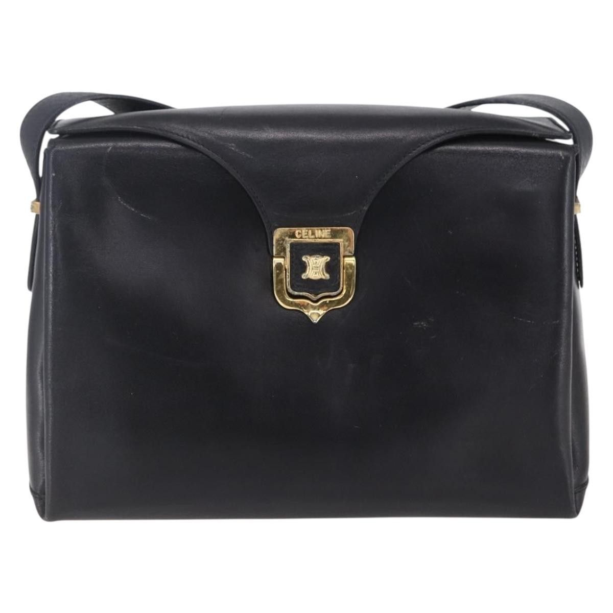 Celine Celine Vintage Shoulder Bag Leather Size ONE SIZE - 1 Thumbnail