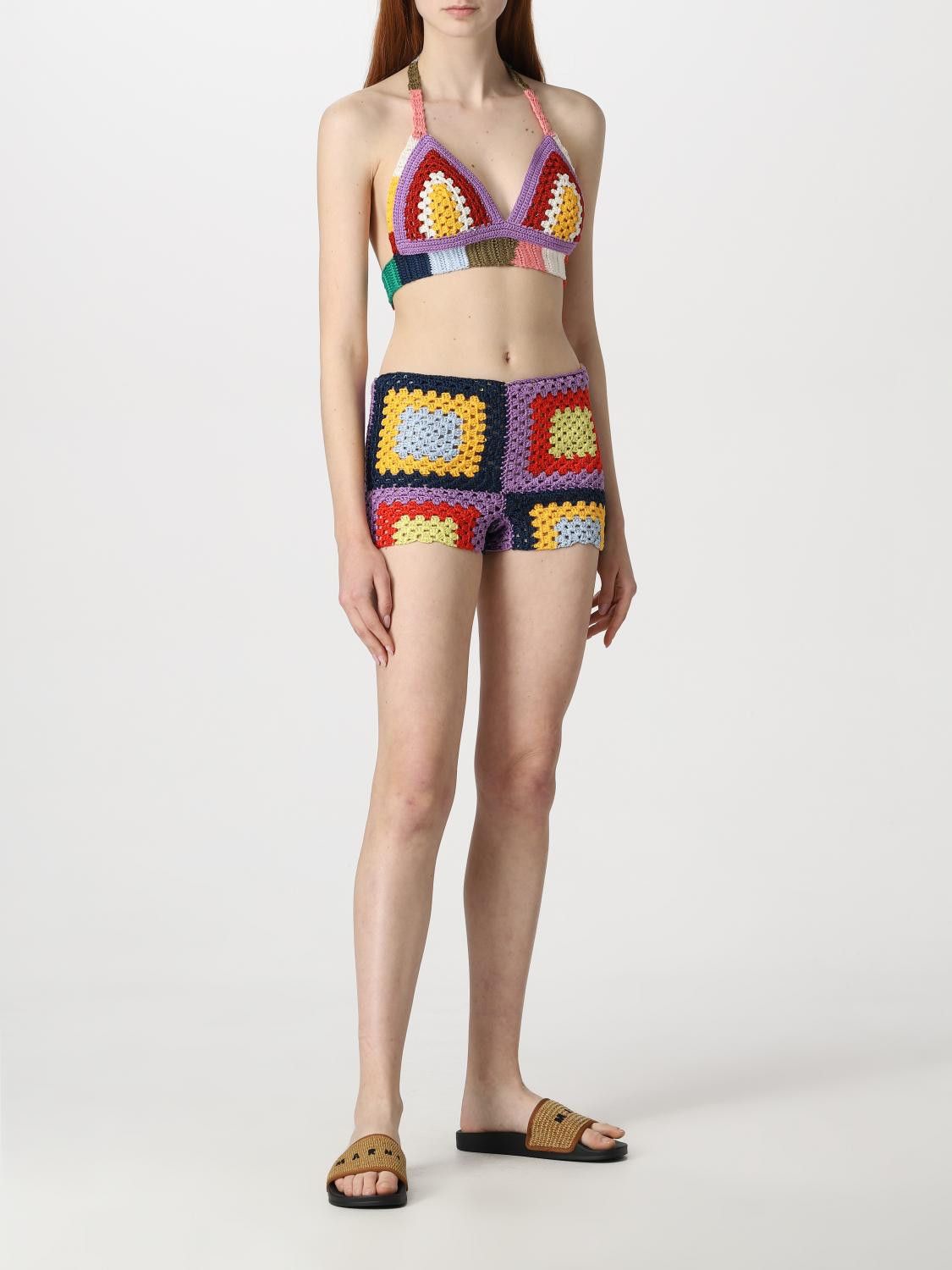 Marni o1y1125 Short in Multicolor Size 26" / US 2 / IT 38 - 5 Thumbnail