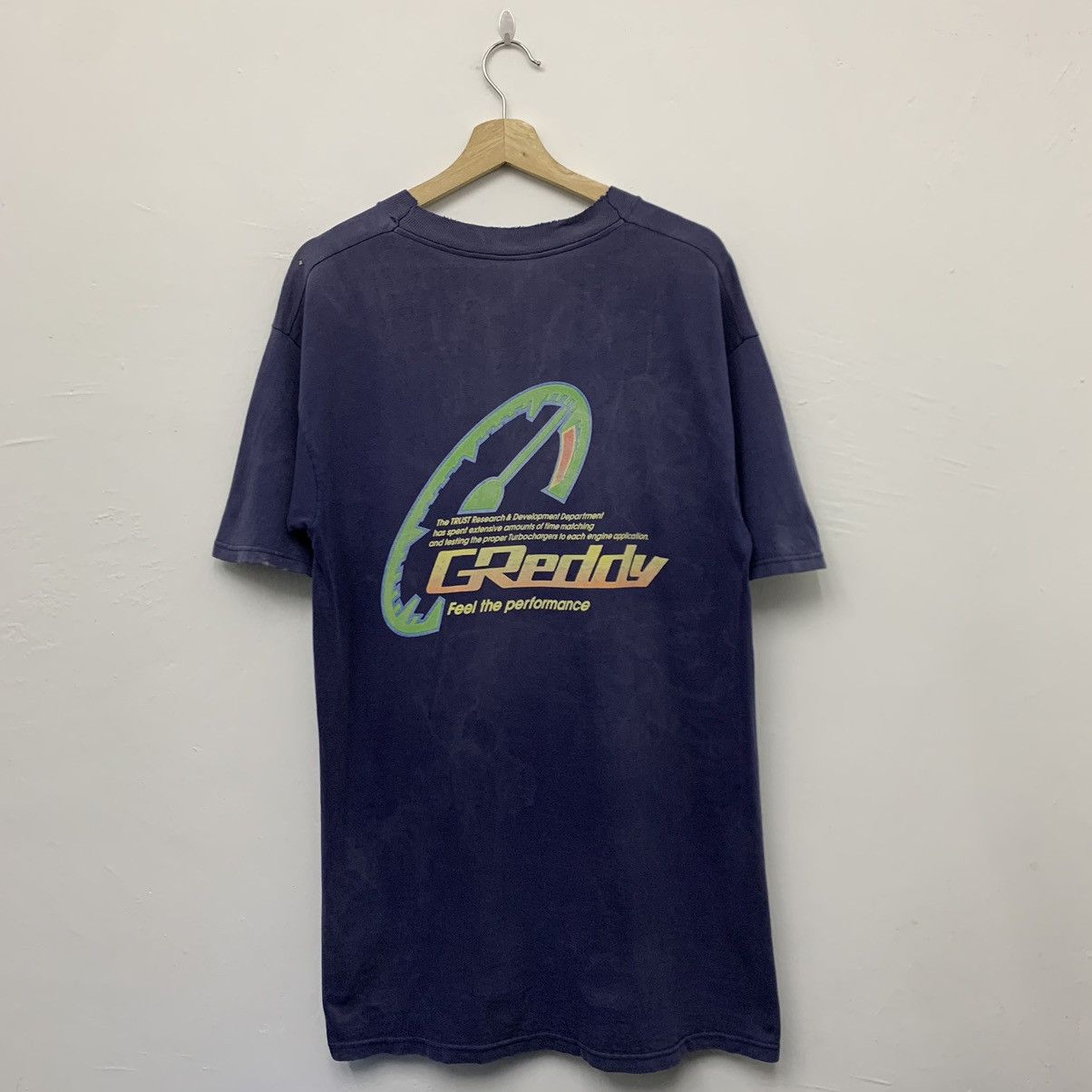 Other Vintage GReddy Performance t-shirt distressed Size US L / EU 52-54 / 3 - 1 Thumbnail