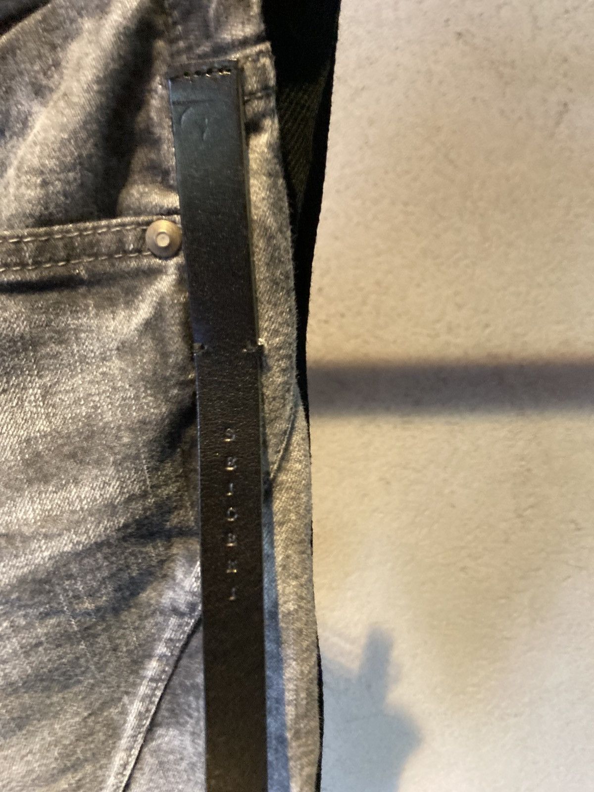 Fagassent Toshiki Aoki Seigeki Grey Fade Denim Size US 28 / EU 44 - 6 Thumbnail