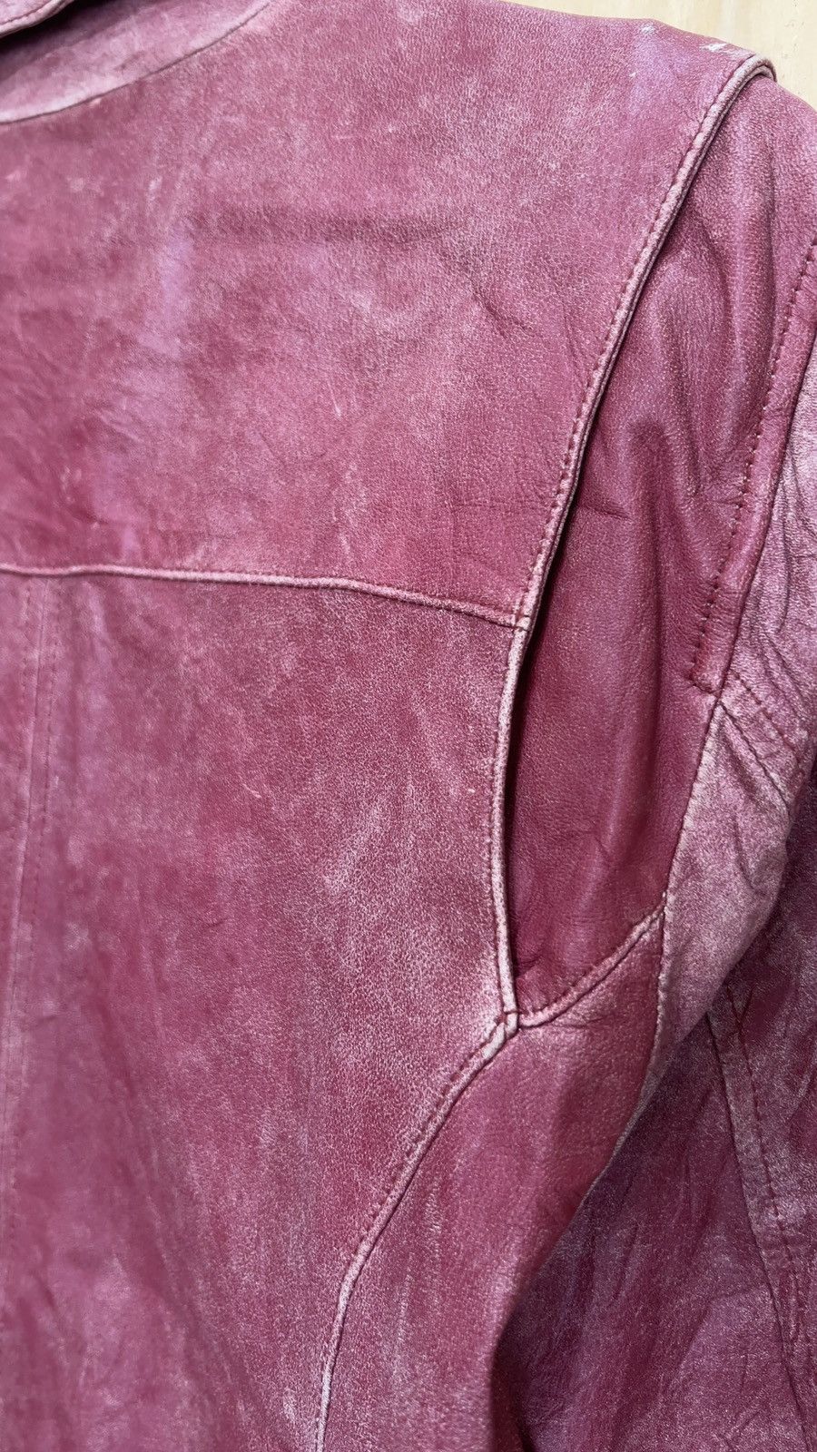 Vintage 🔥🔥🔥NEEDGONE🔥🔥🔥Vintage Barassi Leather Jacket Size US S / EU 44-46 / 1 - 20 Thumbnail