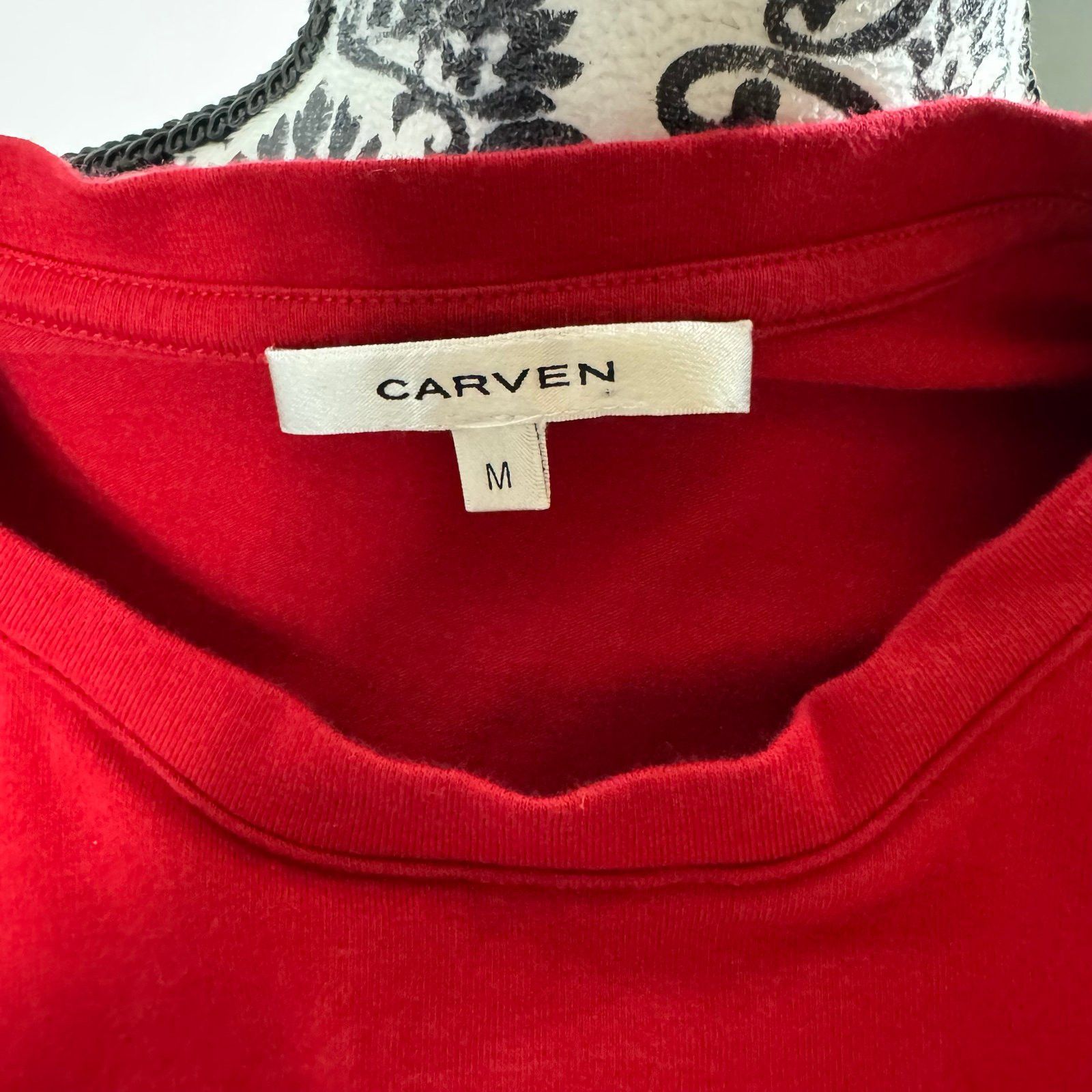 Carven Carven red bodycon ruched knee length cap sleeve dress. Si Size M / US 6-8 / IT 42-44 - 7 Thumbnail