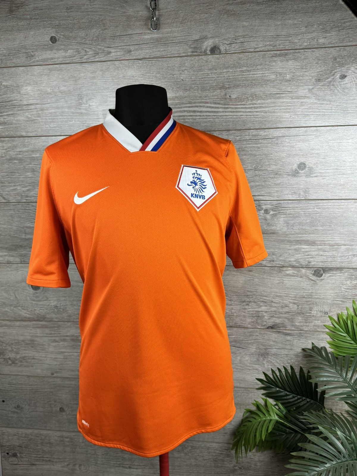 Nike × Vintage Netherlands 2008 - 2010 Home football Nike Soccer Jersey Size US XL / EU 56 / 4 - 2 Thumbnail
