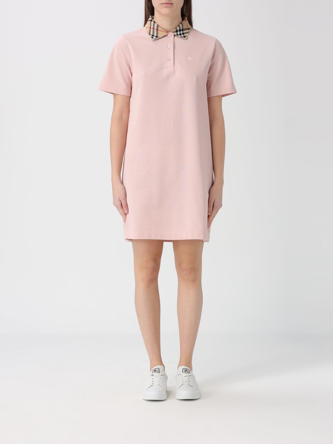 Burberry Burberry Dress Woman Lilac Size L / US 10 / IT 46 - 1 Thumbnail