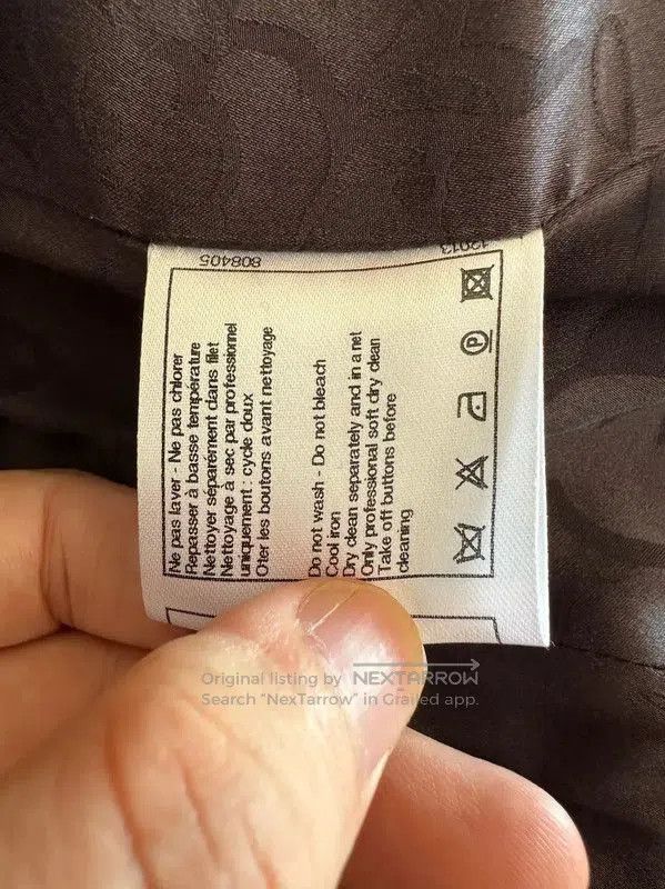 Chanel Chanel Black Wool Women's Coat . Size S / US 4 / IT 40 - 8 Thumbnail