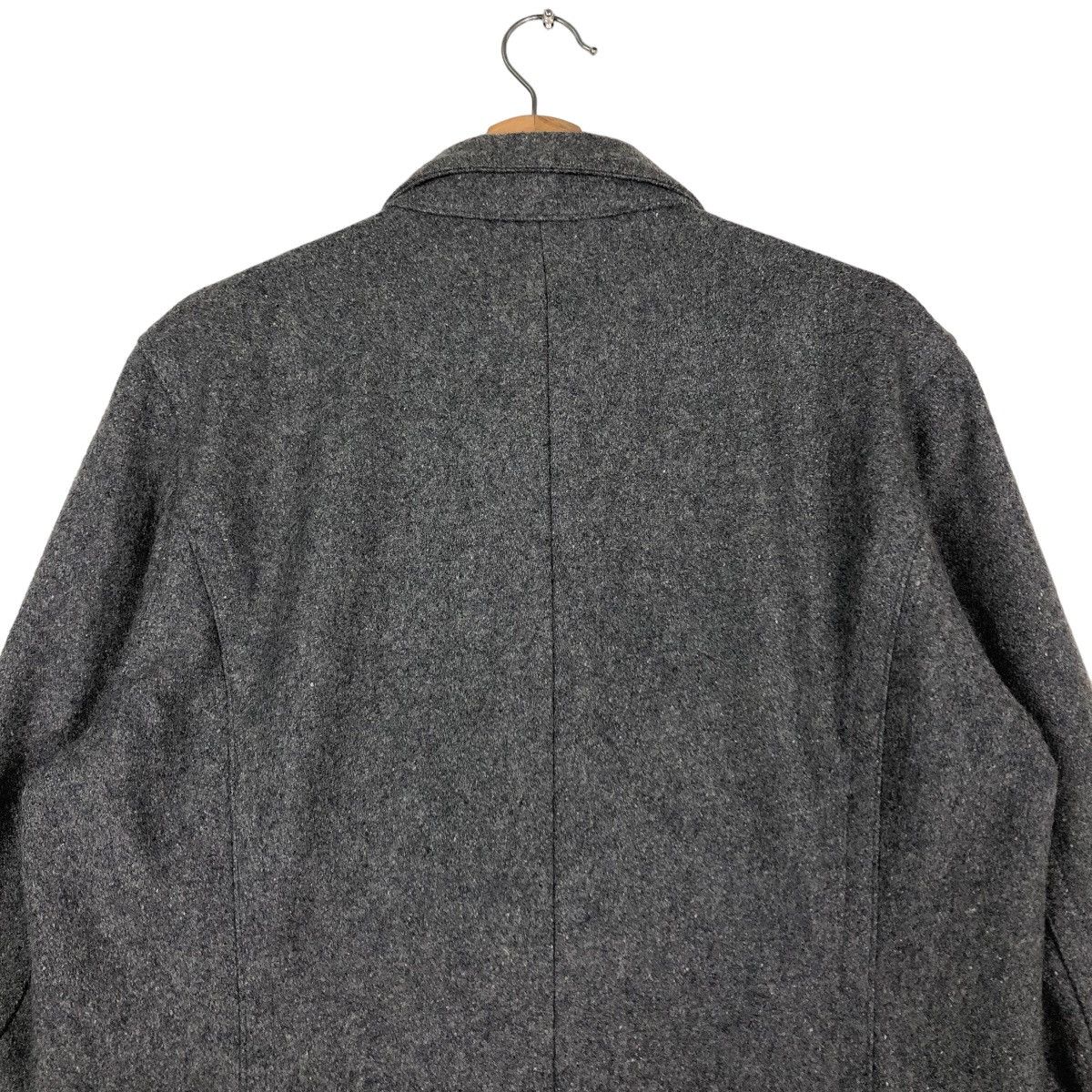 Schlussel 🔥Vintage Wool Work Jacket Schlussel Japan Issey Miyake Size US M / EU 48-50 / 2 - 9 Thumbnail