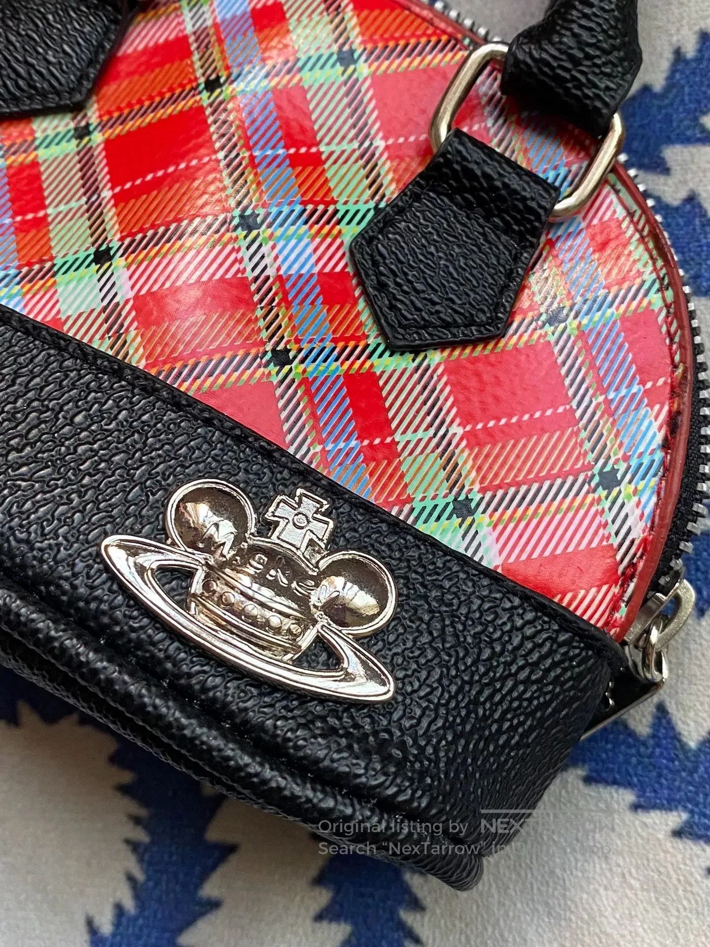 Vivienne Westwood vivienne westwood mini red plaid wallet. Size ONE SIZE - 9 Thumbnail