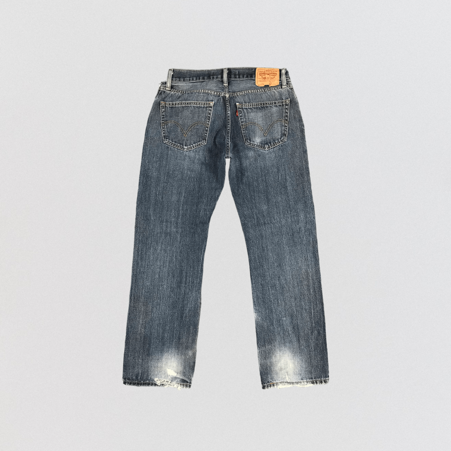 Levi's × Vintage Vintage Levis 505 Jeans-JM1221 Size US 35 - 2 Thumbnail