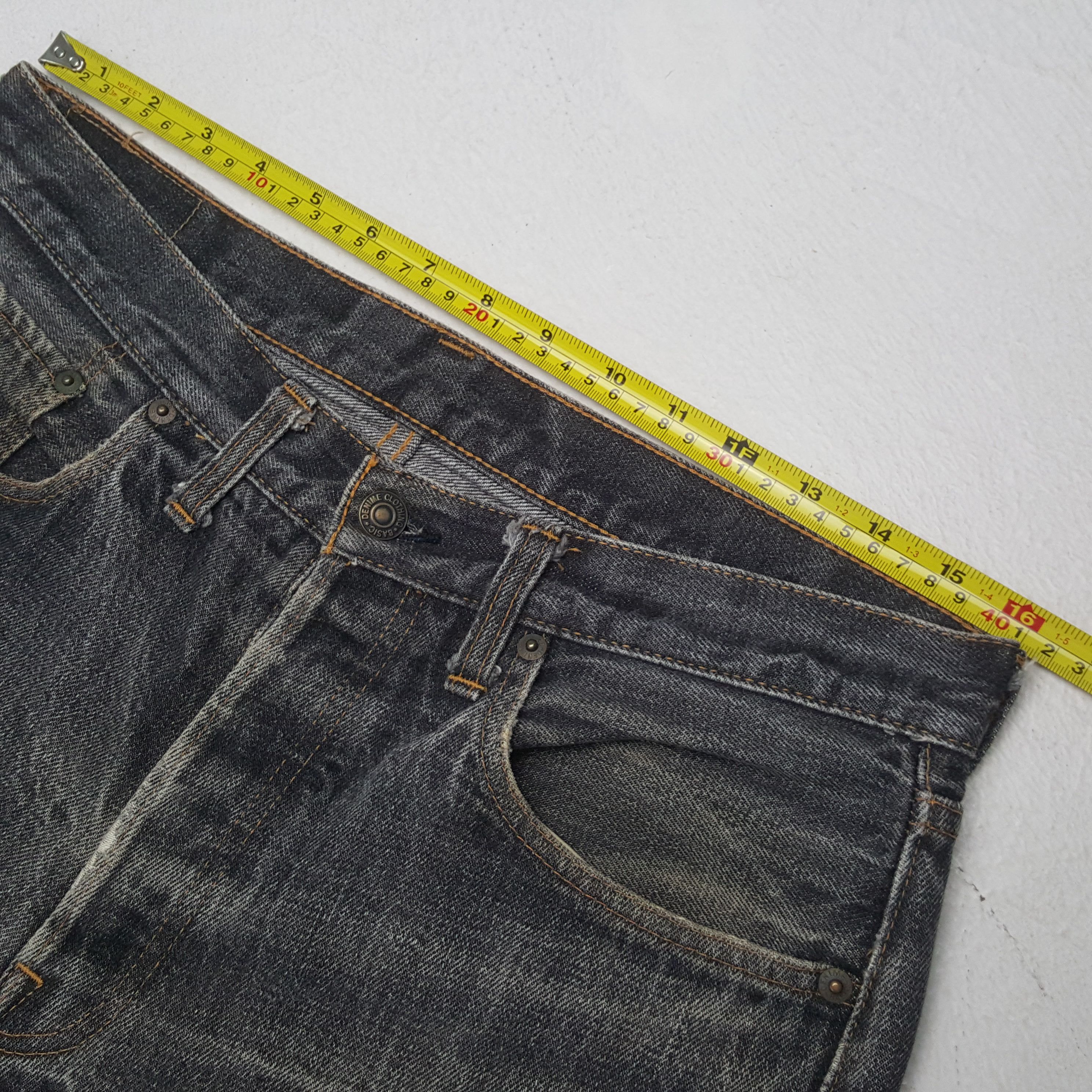 Denime Denime Clothing Selvedge Japanese Style Jeans RR21 Size US 32 / EU 48 - 7 Thumbnail