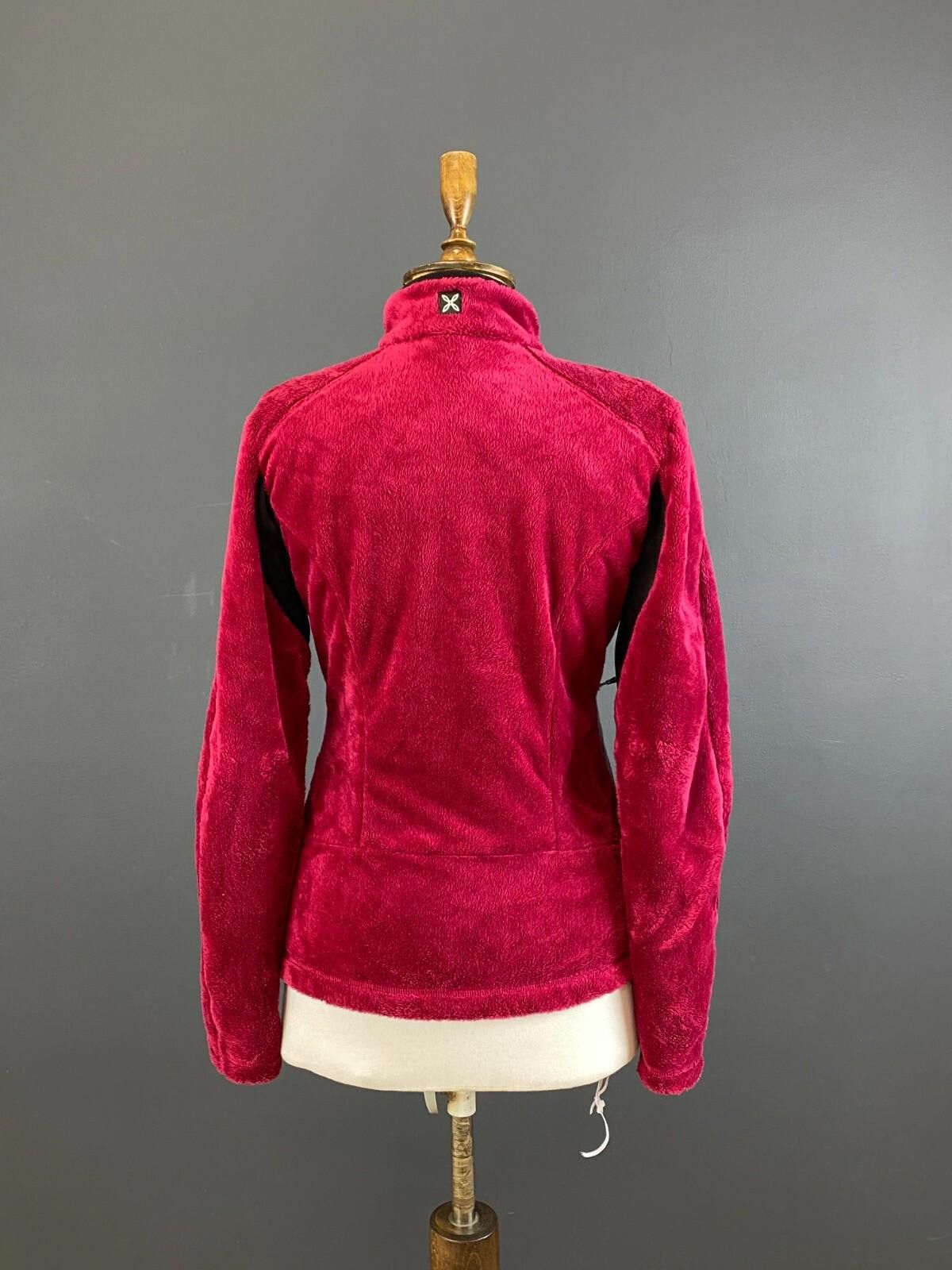 Designer Montura The Ergonomic Equipage Burgundy Fleece Jacket Size M Size M / US 6-8 / IT 42-44 - 7 Thumbnail