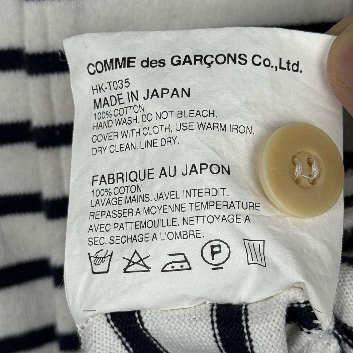 Comme des Garcons Comme Des Garcons Homme Stripe Button Up Hoodie Size US S / EU 44-46 / 1 - 7 Thumbnail