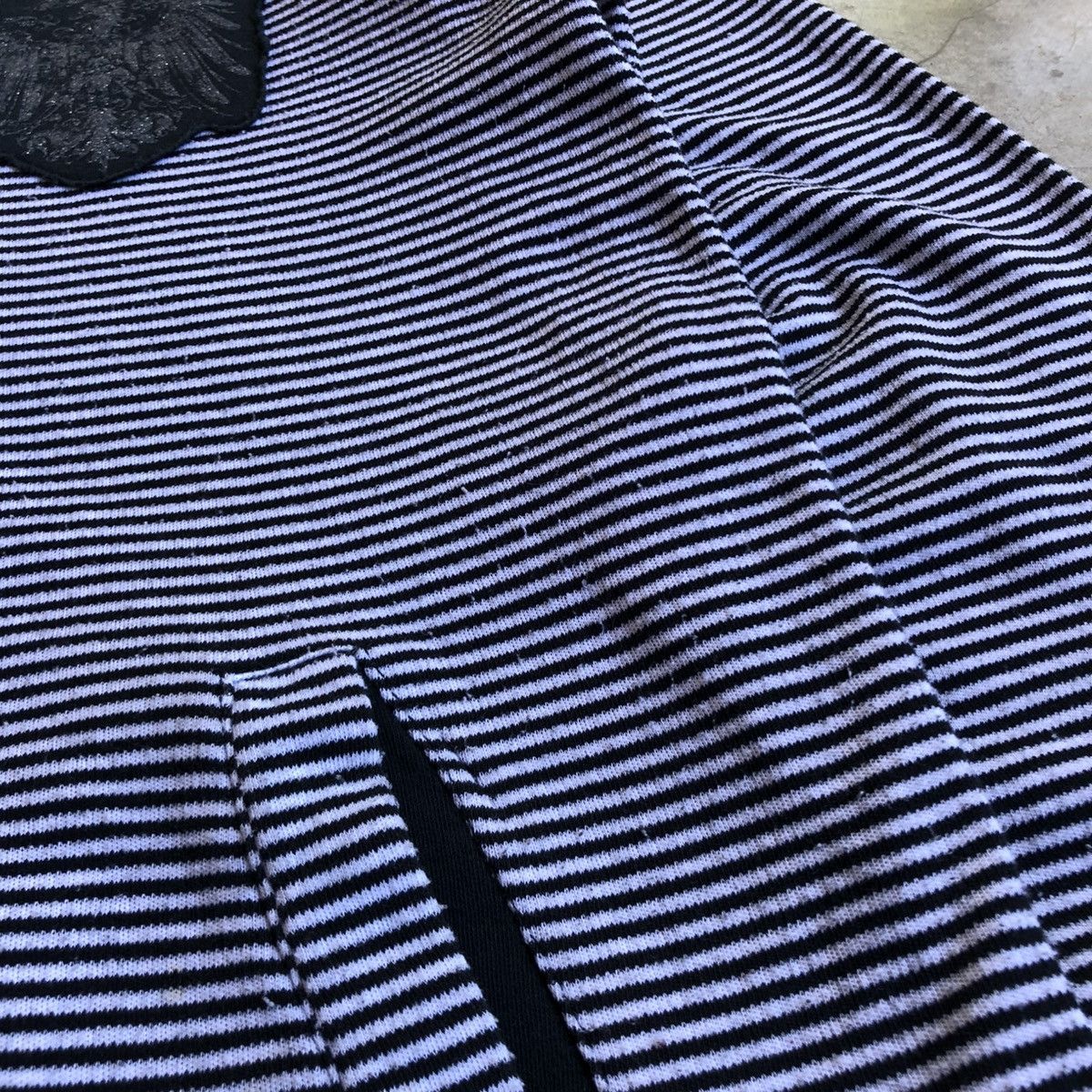 If Six Was Nine 2000s Reiz Jeans Poem Striped Ziphoodie Punk Lgb Style Size US M / EU 48-50 / 2 - 9 Thumbnail