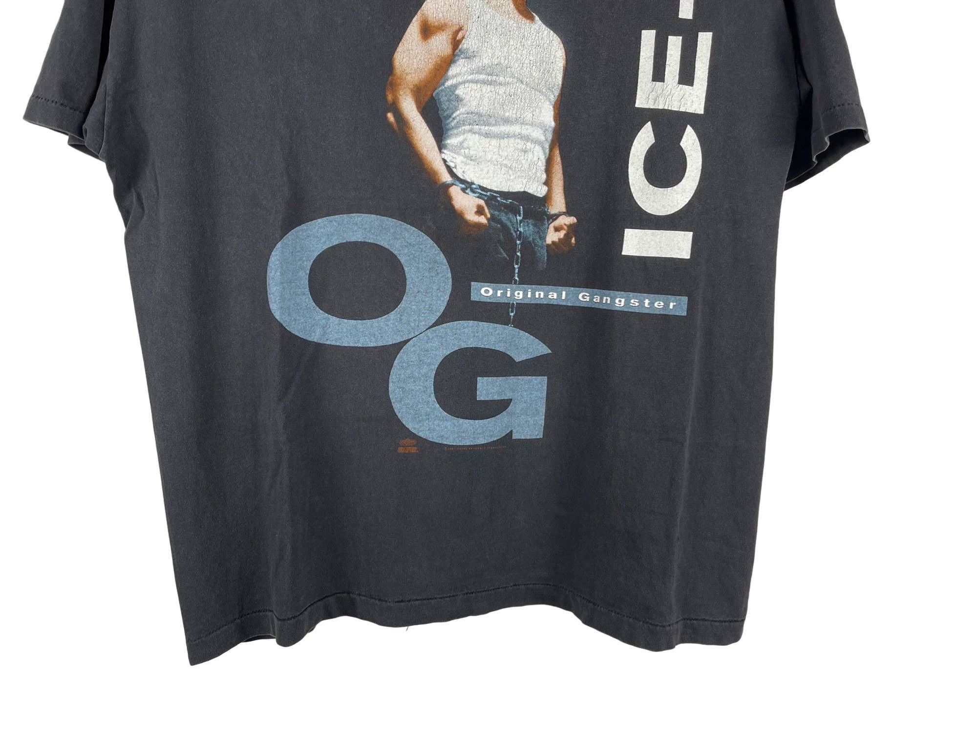 Other Vintage ICE-T O.G 90s Rap Figure T-Shirt Size US XL / EU 56 / 4 - 4 Thumbnail
