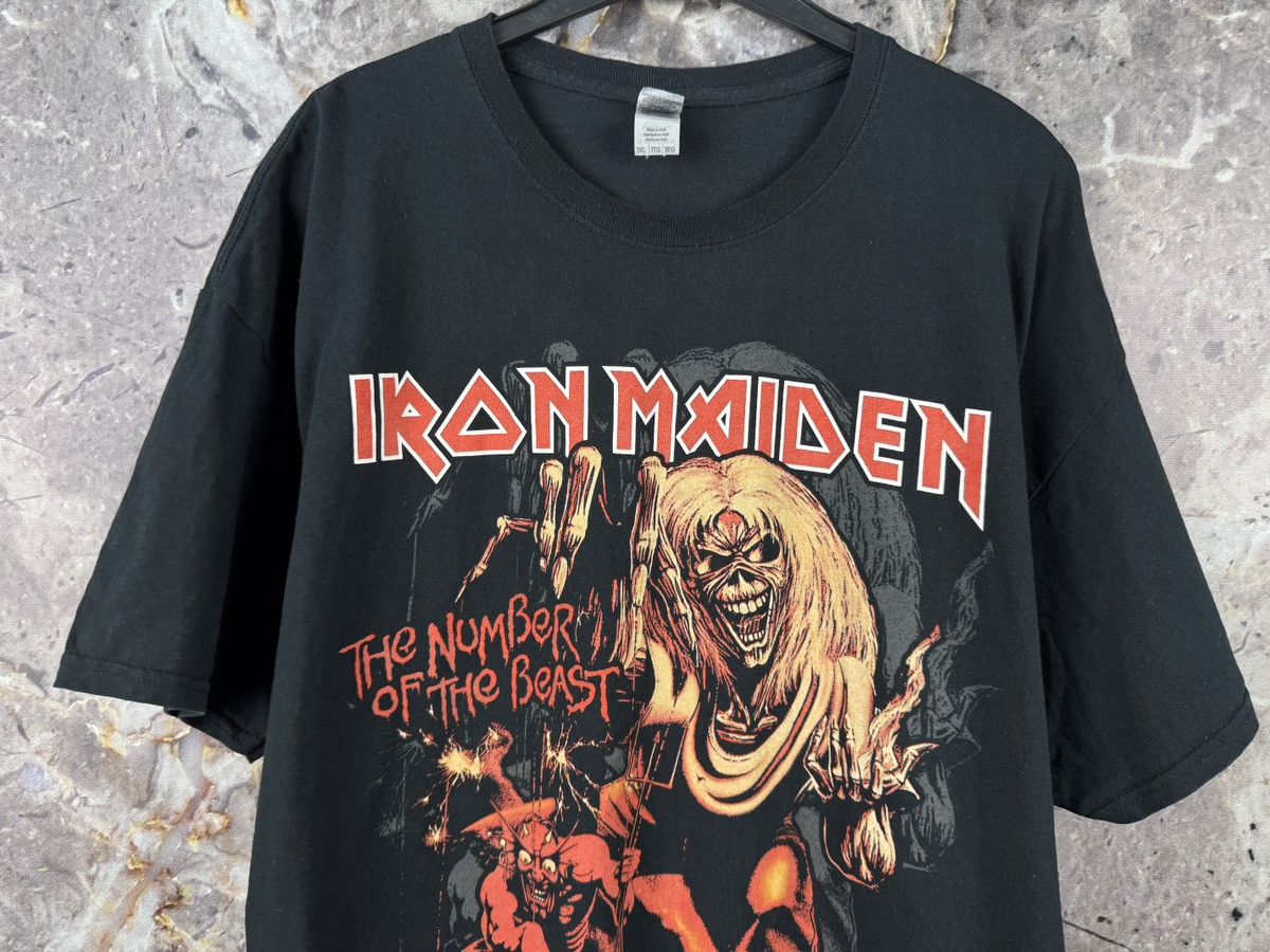 Iron Maiden Iron Maiden “The Number of the Beast” Band T-Shirt Heavy Size US XXL / EU 58 / 5 - 3 Thumbnail