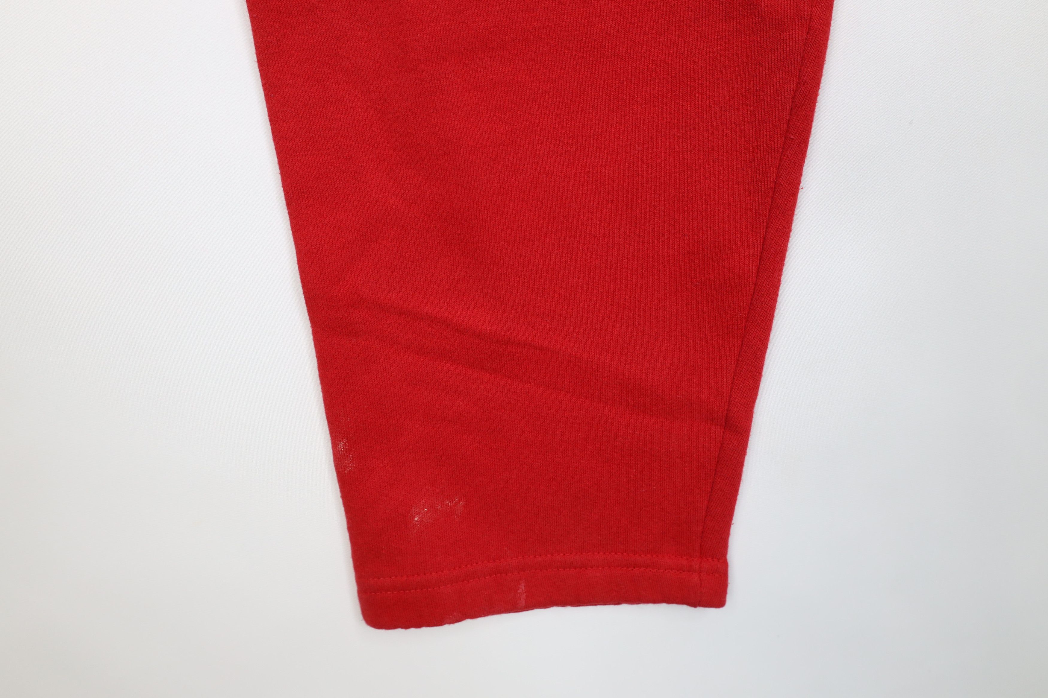 Russell Athletic Vintage 90s Russell Athletic Blank Sweatpants Red USA Size US 34 / EU 50 - 12 Thumbnail