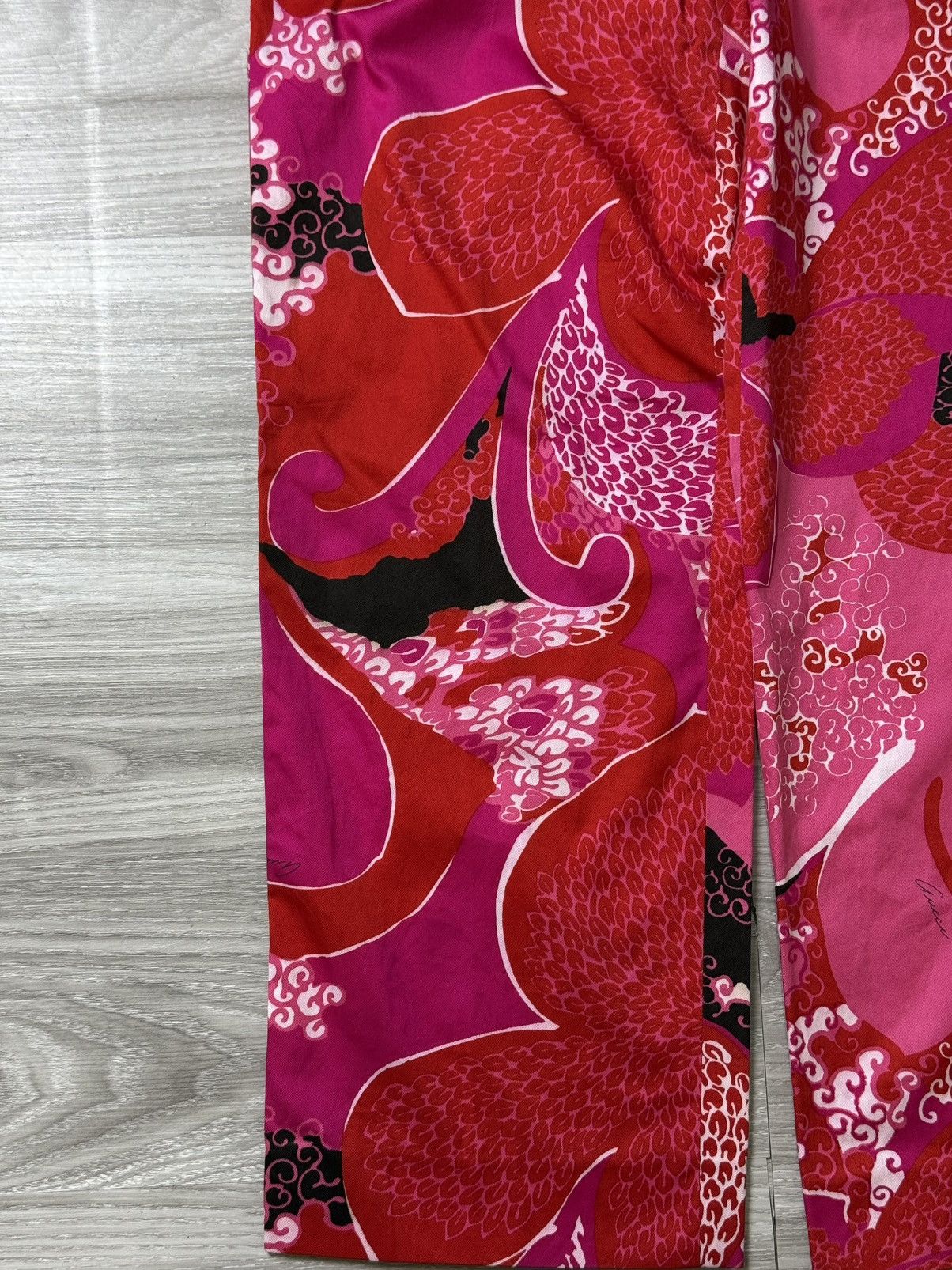 Gucci × Tom Ford Runway Gucci Tomford SS99 floral pants Size 28" / US 6 / IT 42 - 5 Thumbnail