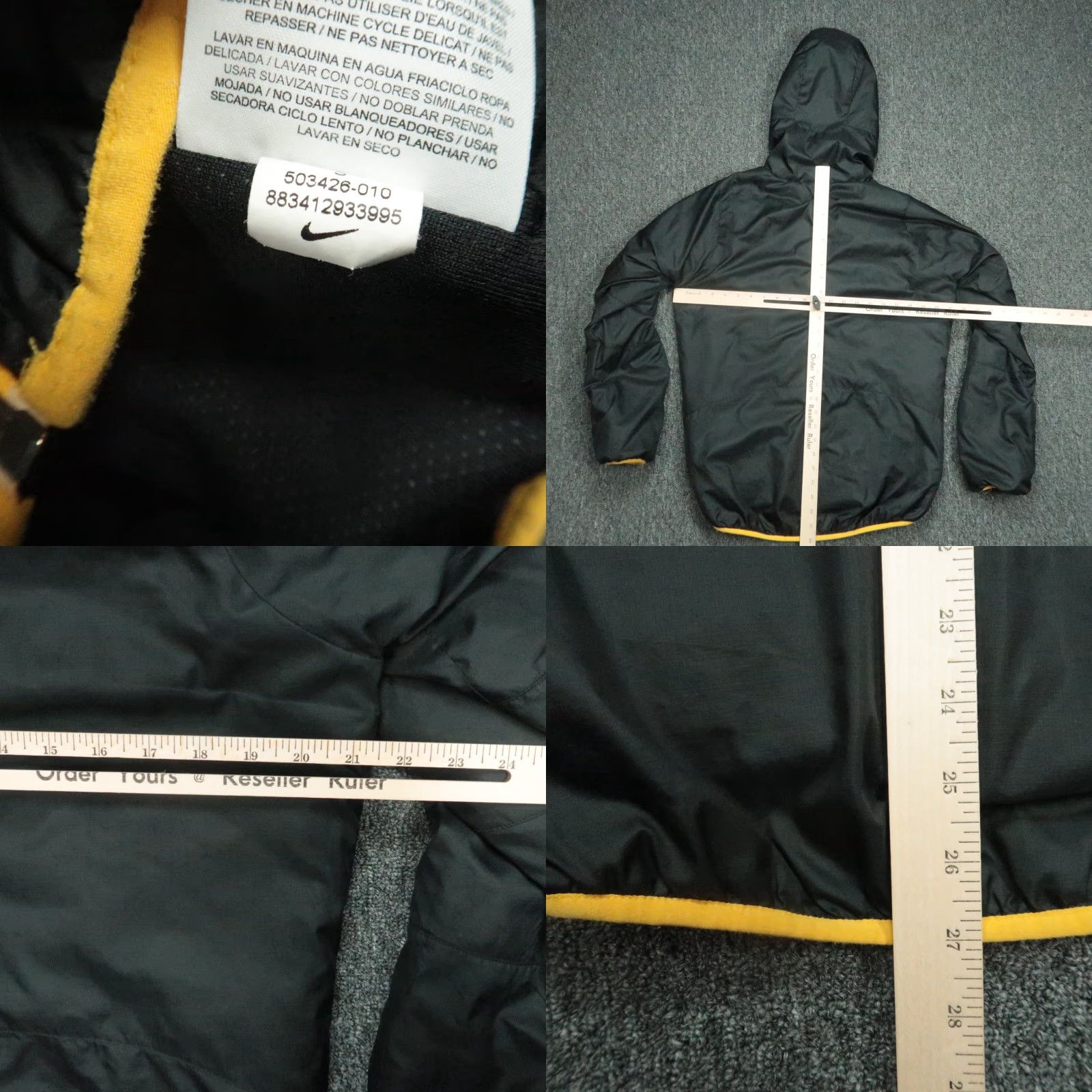 Nike Nike Jacket Men Small Black Kobe Hyperply Mamba Full Zip Hooded Windbreaker Regular Fit Casual Zip Pockets 2-way Size US S / EU 44-46 / 1 - 8 Thumbnail