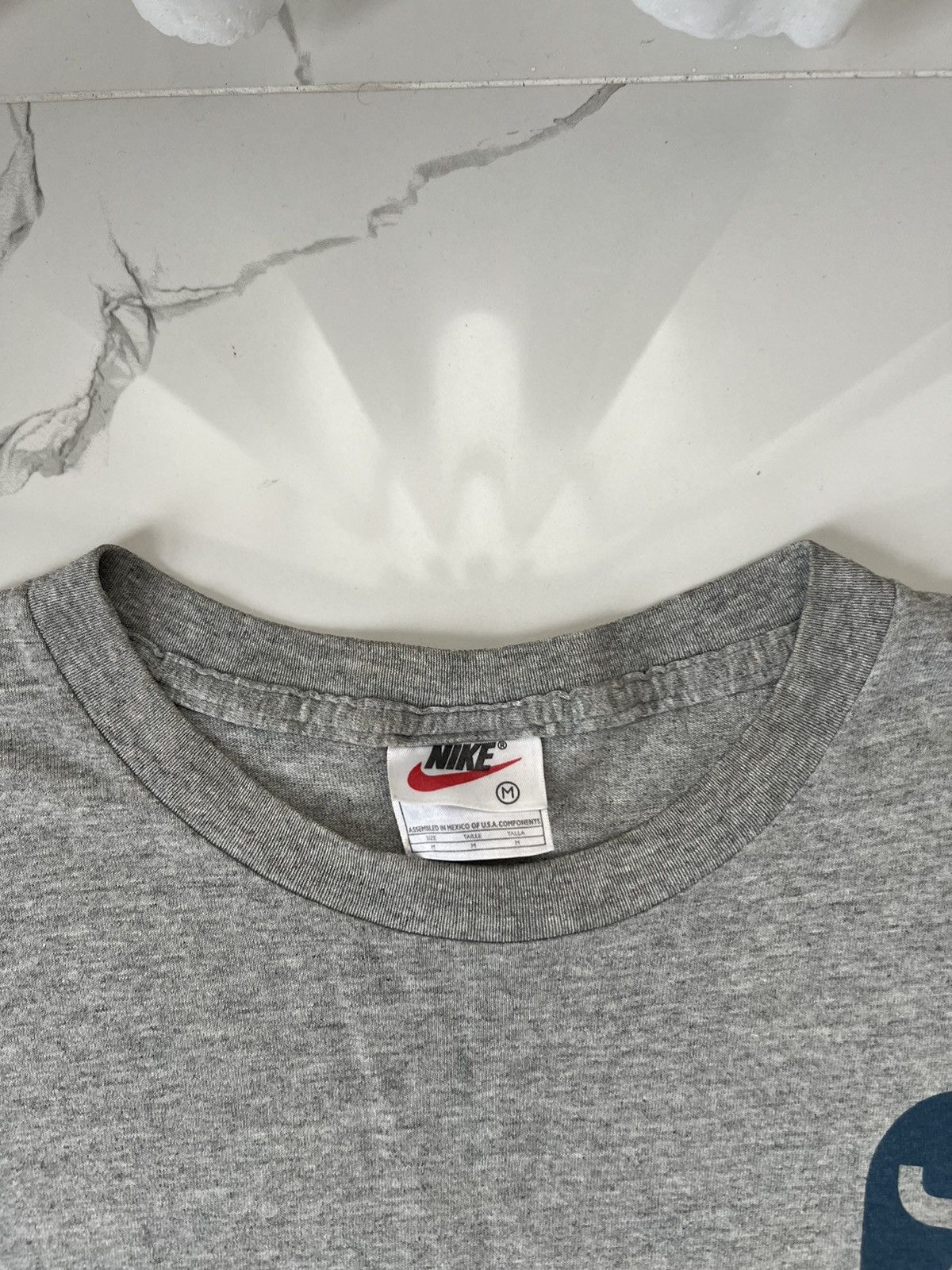 Nike × Vintage 90's NIKE JUST DO IT BIG LOGO SWOOSH Y2K TEE Size US M / EU 48-50 / 2 - 5 Thumbnail