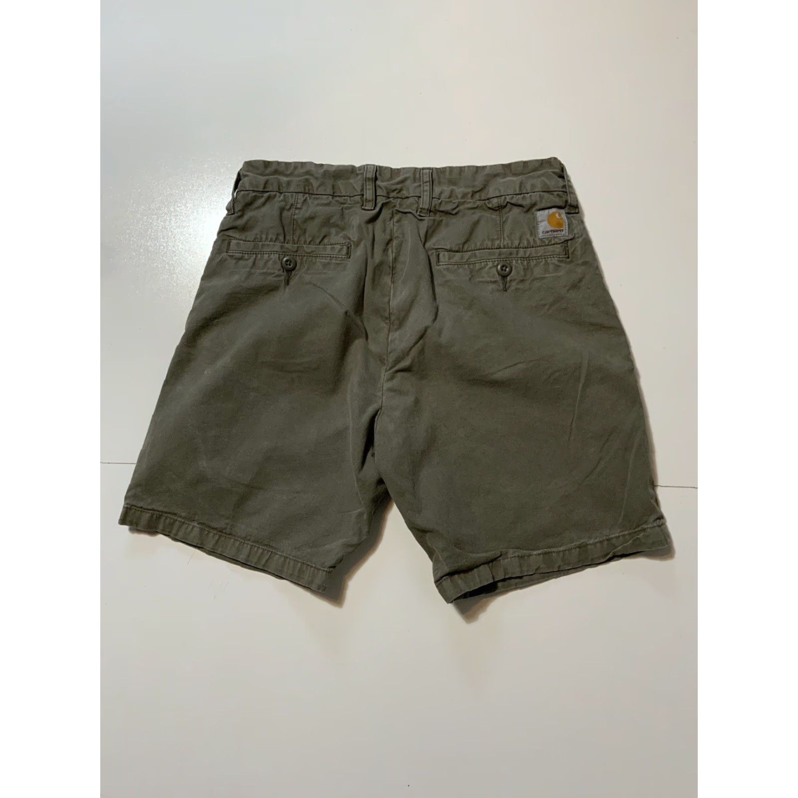 Carhartt Wip Carhartt WIP Work In Progress John Olive Cotton Chino High Cut Shorts Sz. 28 Size US 28 / EU 44 - 3 Thumbnail