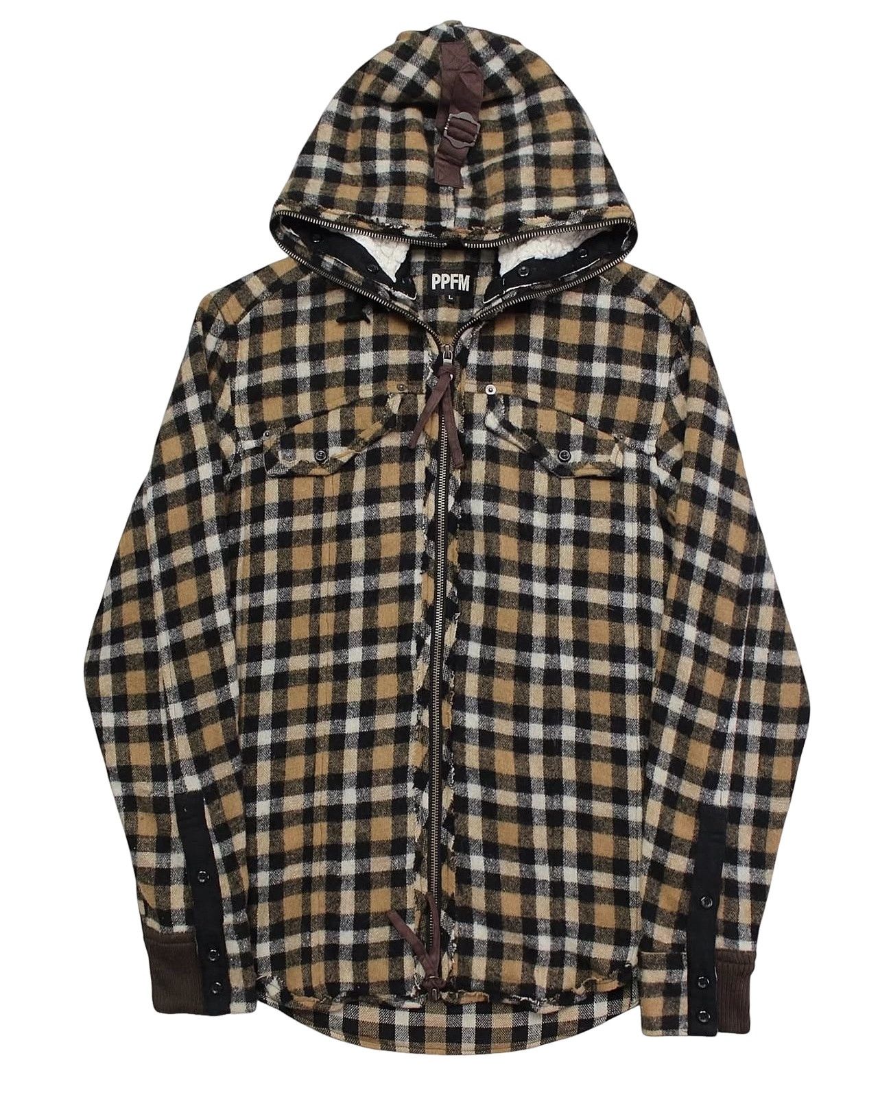Japanese Brand × PPFM PPFM Skull Mask Zip up hoodie | Grailed
