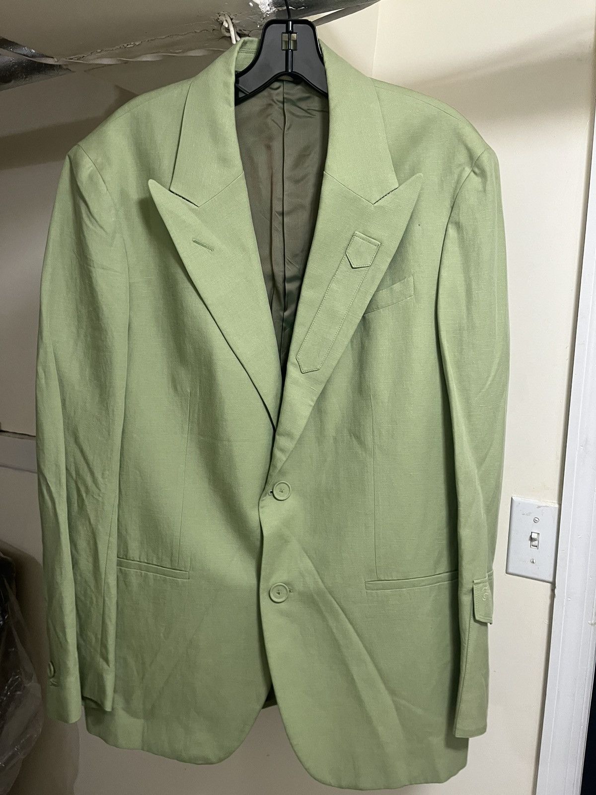 Fendi Fendi Linen Blazer Sz 48 Size 48R - 10 Thumbnail