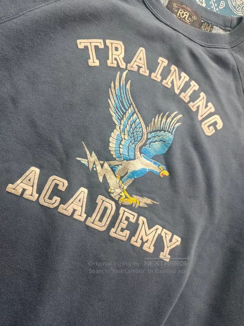 RRL Ralph Lauren RRL Ralph Lauren Classic Eagle Fleece Warm Sweatshirt Size US M / EU 48-50 / 2 - 5 Thumbnail