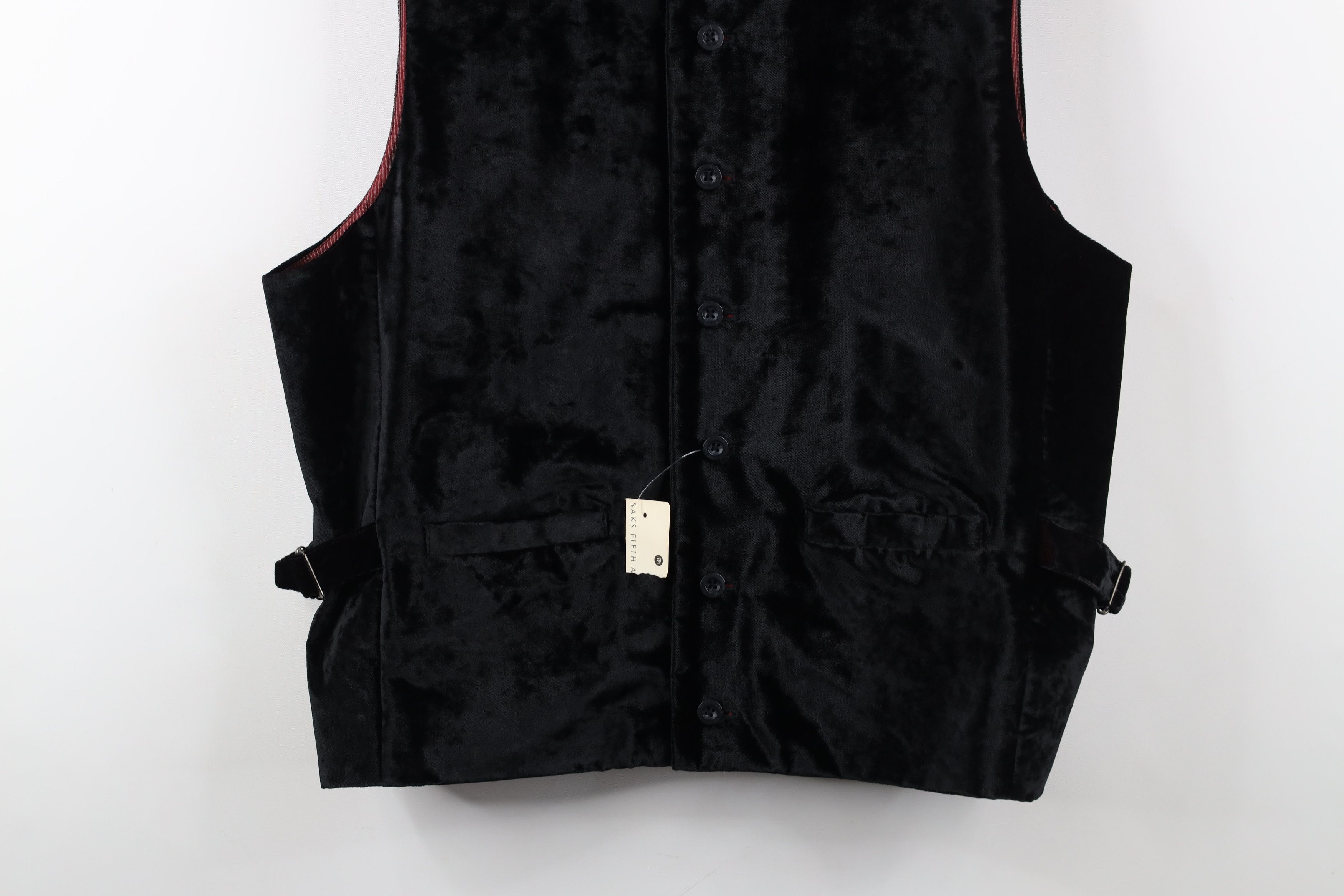 Vintage Deadstock Vintage 90s Streetwear Buckle Back Vest Jacket Size XL / US 12-14 / IT 48-50 - 3 Thumbnail
