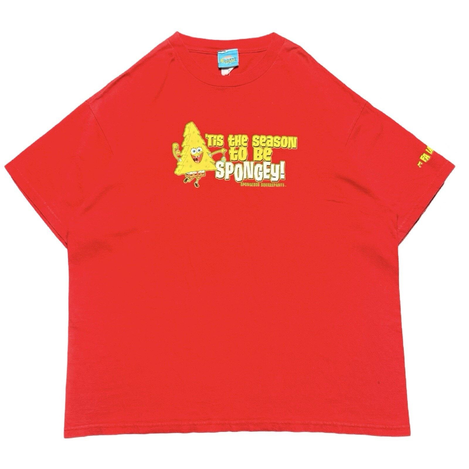 Other Y2K Spongebob Squarepants Holiday Graphic T Shirt XL Size US XL / EU 56 / 4 - 1 Thumbnail