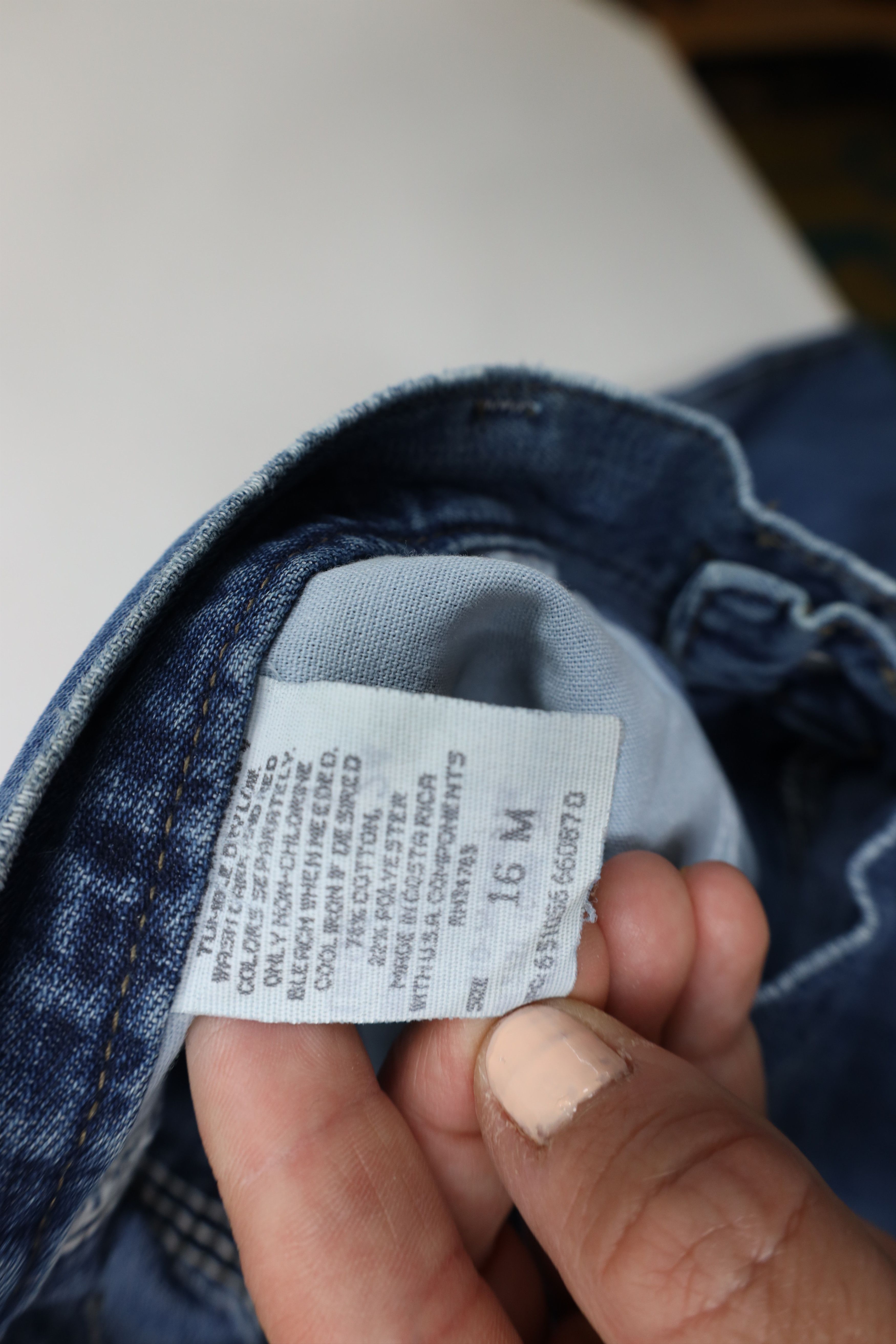 Lee × Vintage Vintage 90s Lee Rivet Wide Leg Dungaree Denim Jeans Blue Size 38" / US 16 / IT 52 - 10 Thumbnail