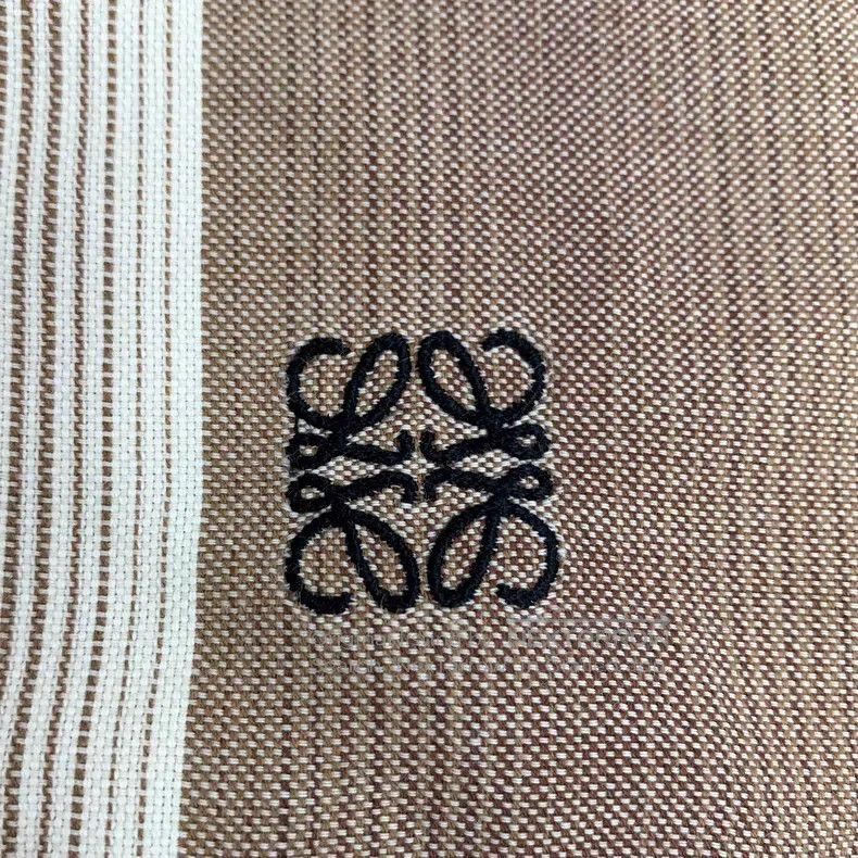 Loewe Loewe Color-Blocked Striped Logo Embroidered Wool Notched Size XS / US 0-2 / IT 36-38 - 5 Thumbnail