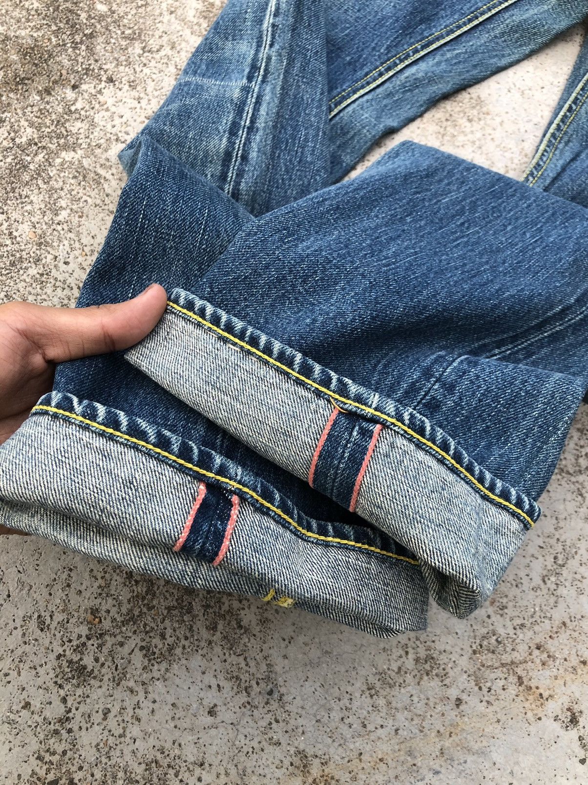 KATO FLARED SELVEDGE DENIM BY KATO JAPAN Size US 28 / EU 44 - 2 Thumbnail