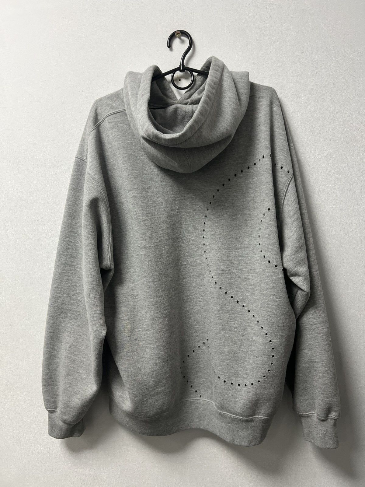 Supreme Supreme Hoodie Big Logo Gray Size US XL / EU 56 / 4 - 12 Thumbnail
