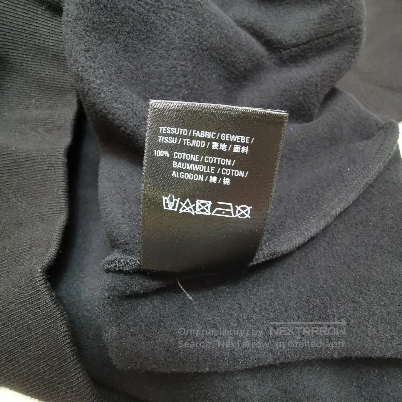 Balenciaga Balenciaga Paris Logo Black Hoodie S. Size US S / EU 44-46 / 1 - 9 Thumbnail