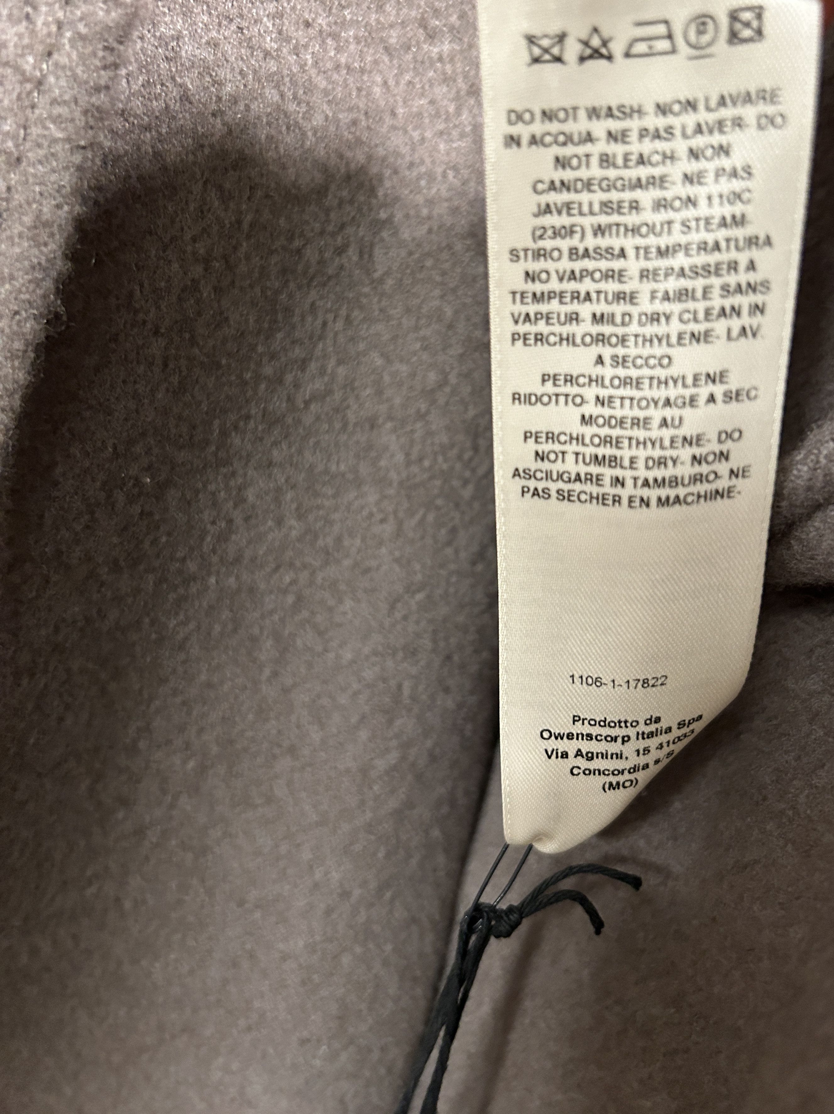 Rick Owens Girdered flight jacket dust f/w 21 gethsemane cashmere Size US M / EU 48-50 / 2 - 7 Thumbnail