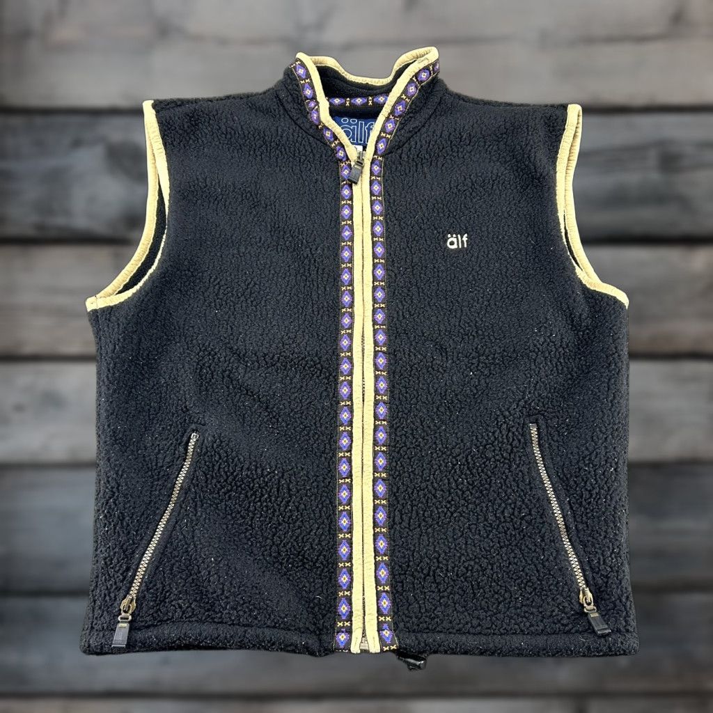 Vintage VINTAGE ALF Vest Mens L Black Full Zip Fleece 3-in-1 Jacket Size US L / EU 52-54 / 3 - 1 Thumbnail