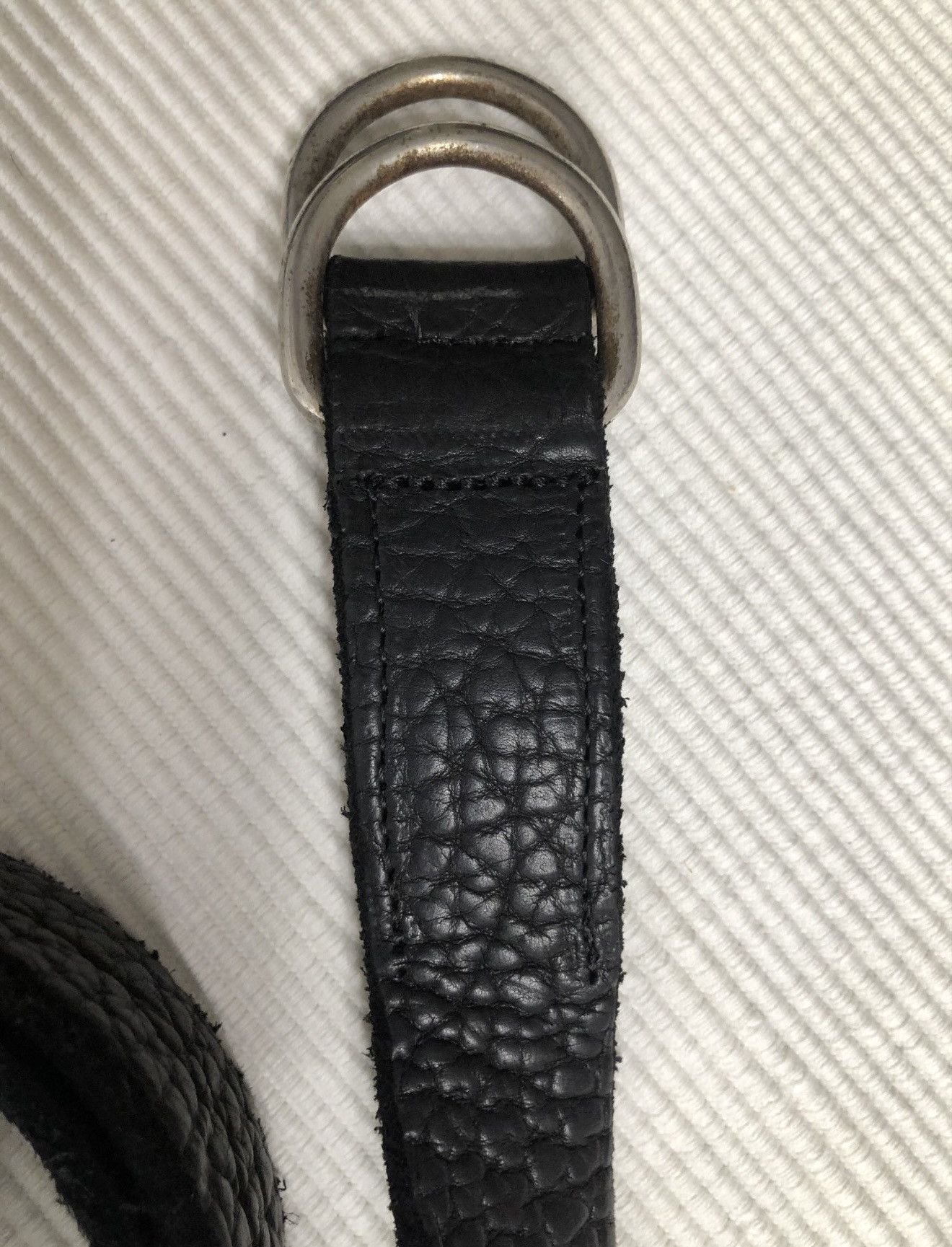 Guidi Guidi Long Bison Leather Belt. Size ONE SIZE - 4 Thumbnail