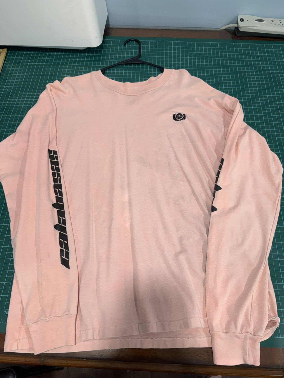 Yeezy Kanye West Calabasas Yeezy Long Sleeve Shirt “Neon Orange” Size US M / EU 48-50 / 2 - 1 Thumbnail