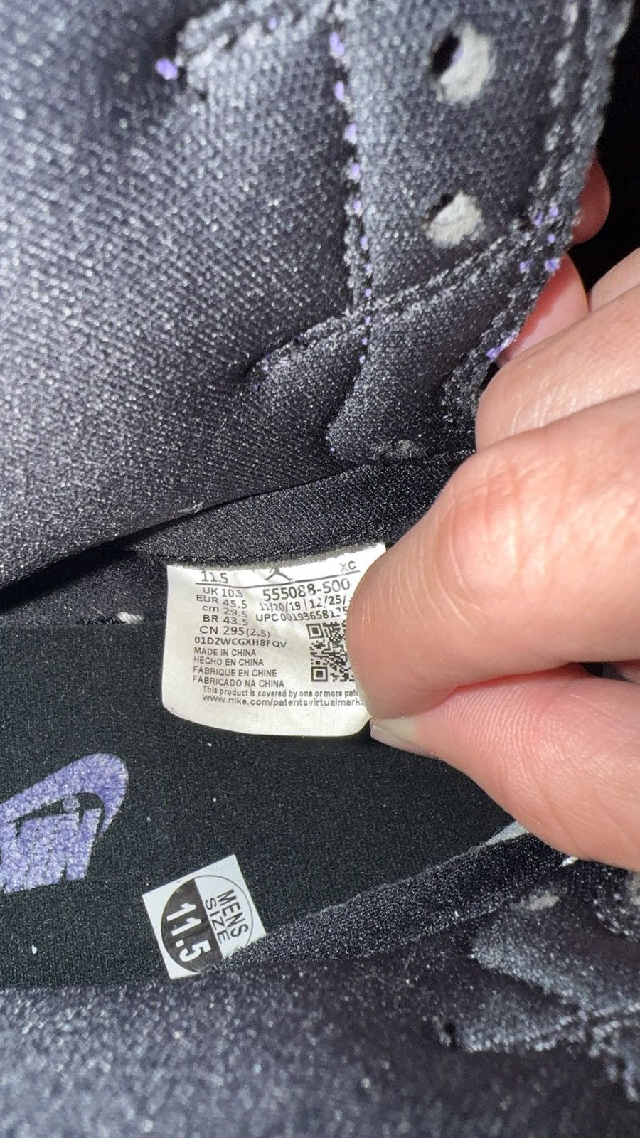 Jordan Brand Jordan 1 court purple Size US 11.5 / EU 44-45 - 10 Thumbnail