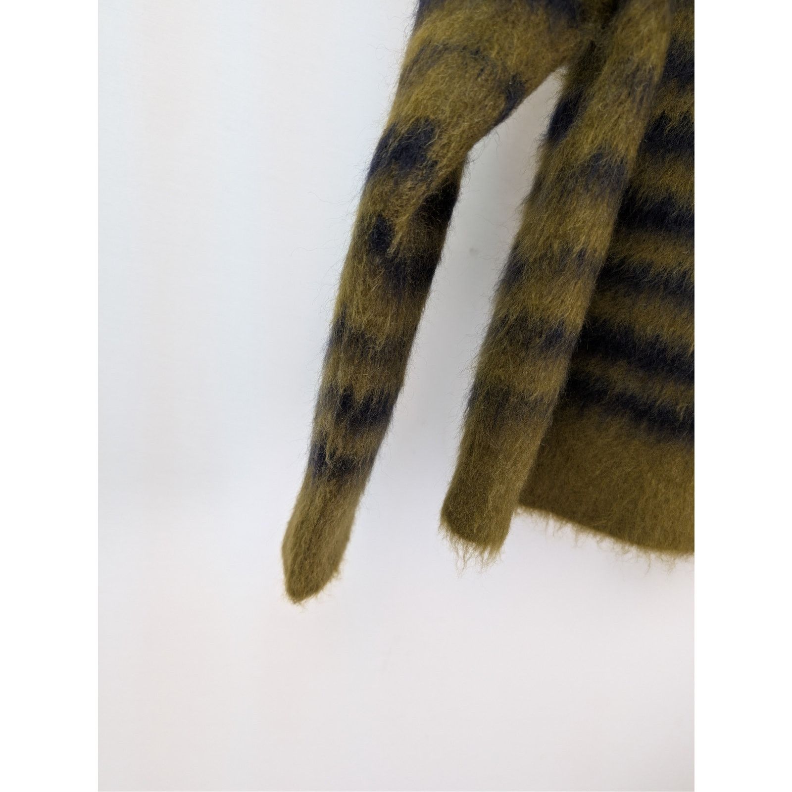 Bottega Veneta o1rshd1 HW Graphic Mohair Knitwear Sweater Gingersnap/navy Size US M / EU 48-50 / 2 - 13 Thumbnail