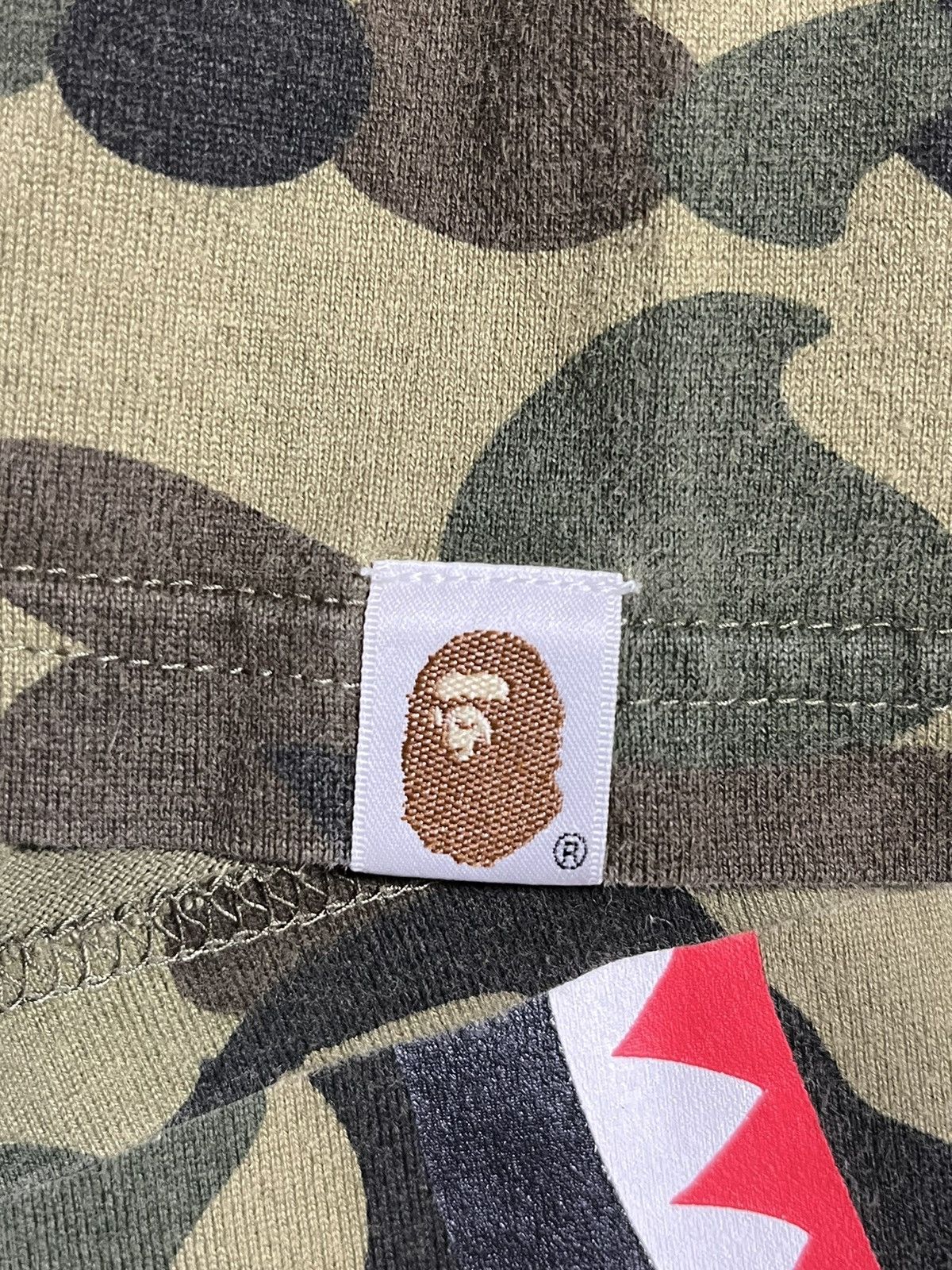 Bape Bape Green Shark Face Shirt Large Size US L / EU 52-54 / 3 - 5 Thumbnail