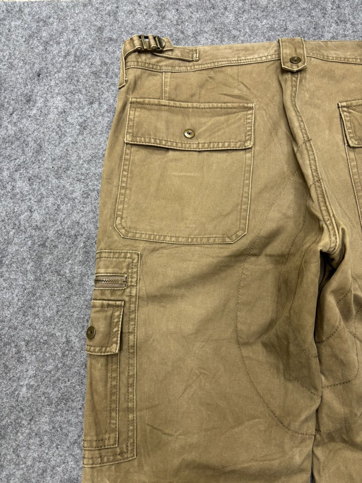 ABAHOUSE 💥Multipockets💥Sick Style Military Abahouse Cargo Pant F639 Size US 33 - 13 Thumbnail
