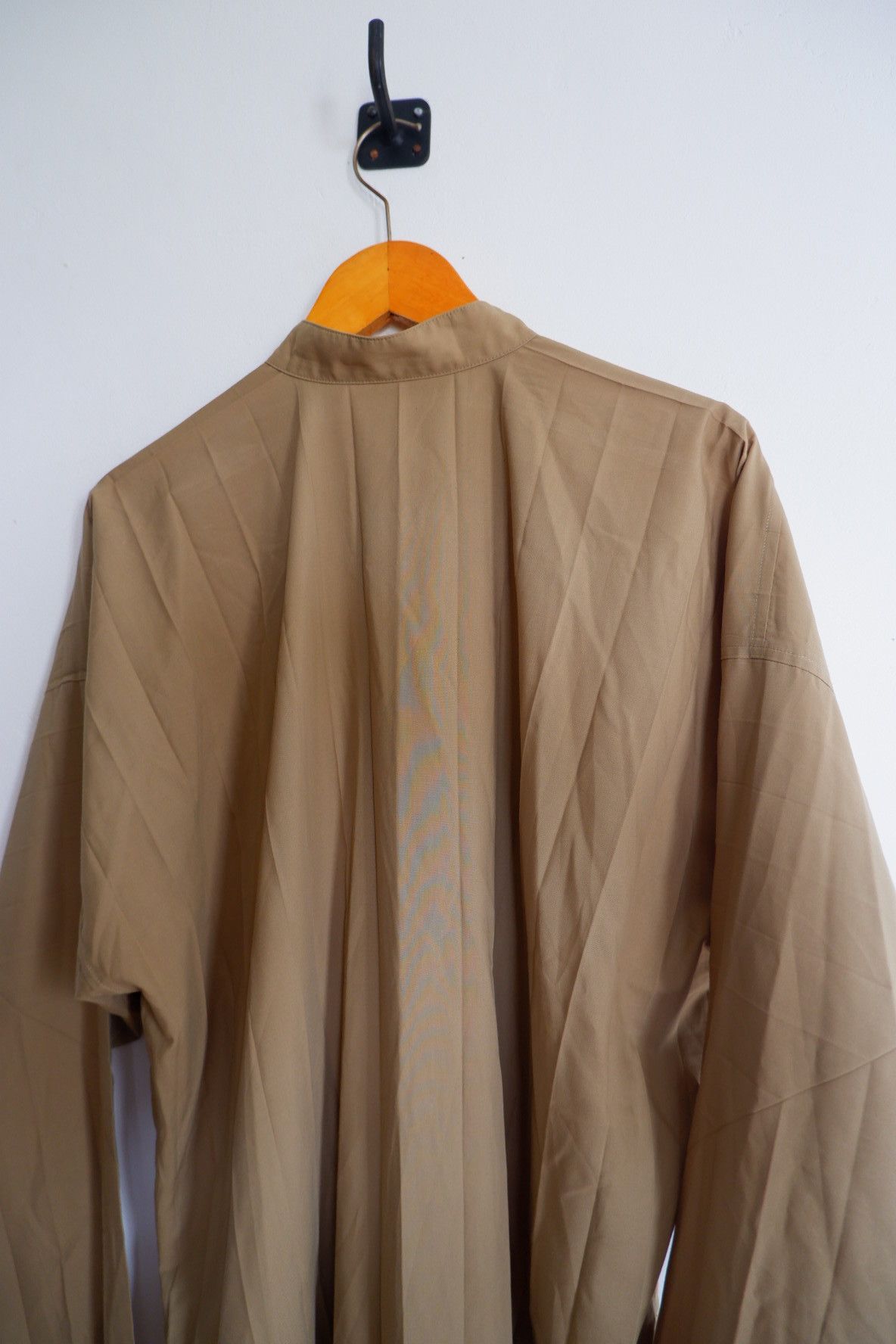 Homme Plisse Issey Miyake Homme Plisse Issey Miyake Edge Pleated Half Button Shirts Size US XL / EU 56 / 4 - 8 Thumbnail
