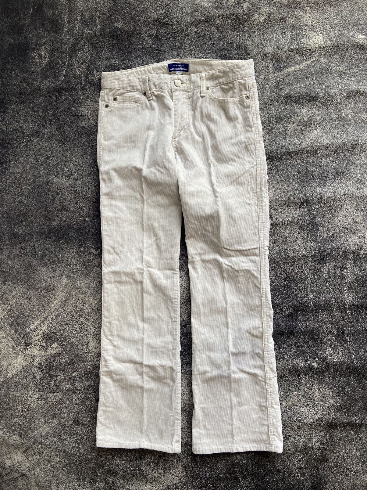 Burberry Vintage Burberry London Corduroi Casual Pants Size 38" / US 16 / IT 52 - 2 Thumbnail