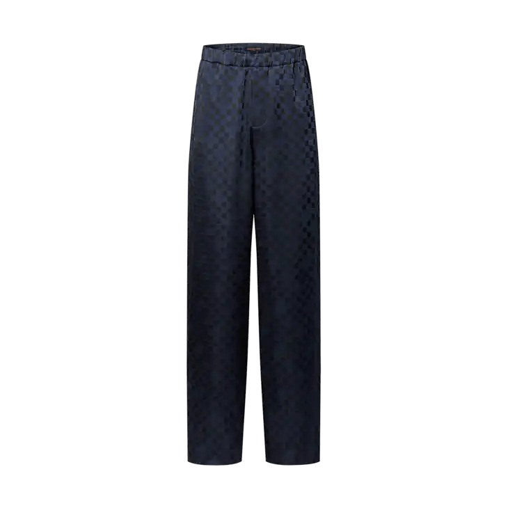 Louis Vuitton Silk Blend Evening Pyjama Trousers - 52 L Size 52L - 1 Thumbnail